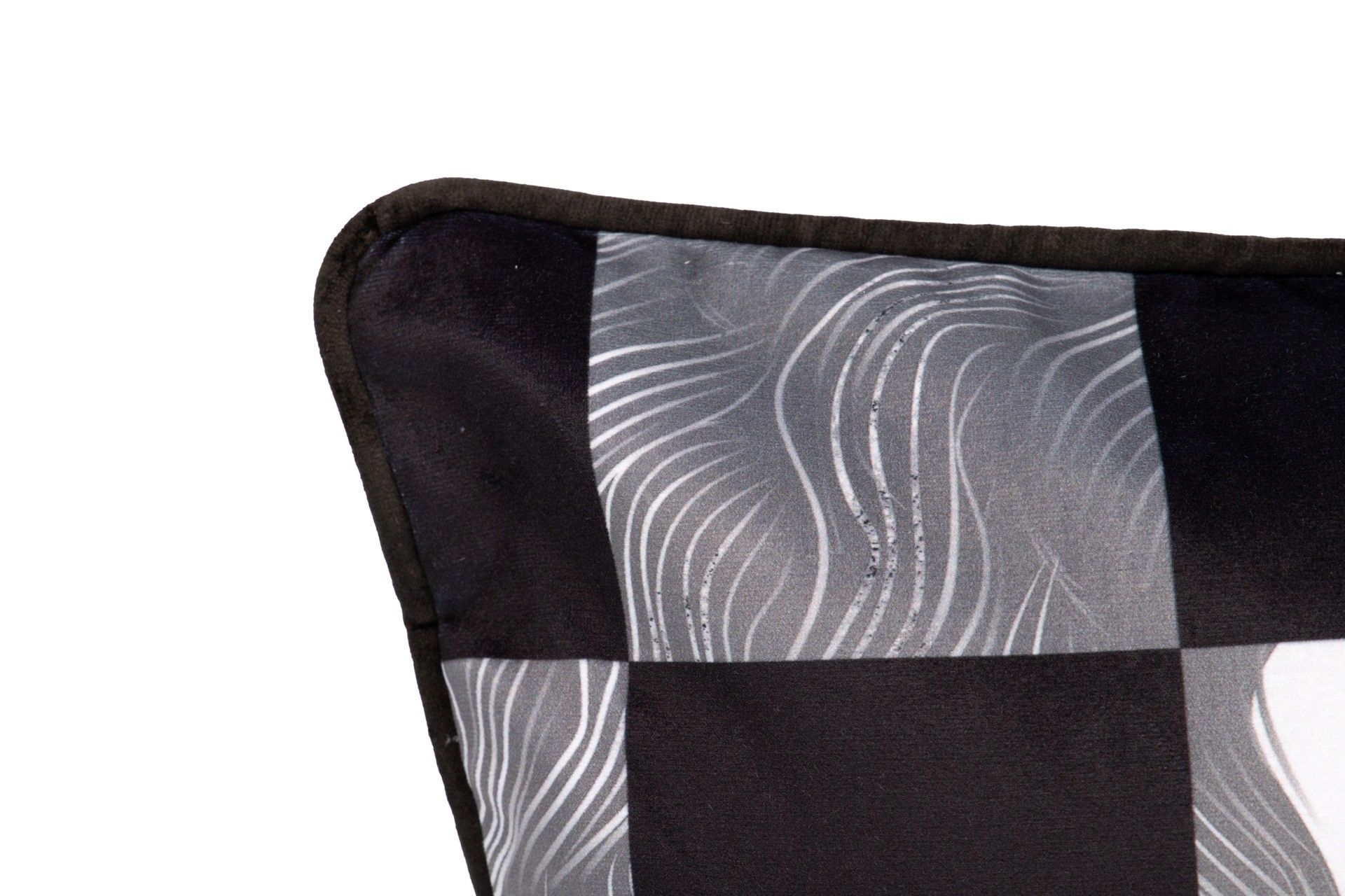VELVET GAVALIERI GEMETRICO CUSHION 45x13x45 CM - Min.2 units