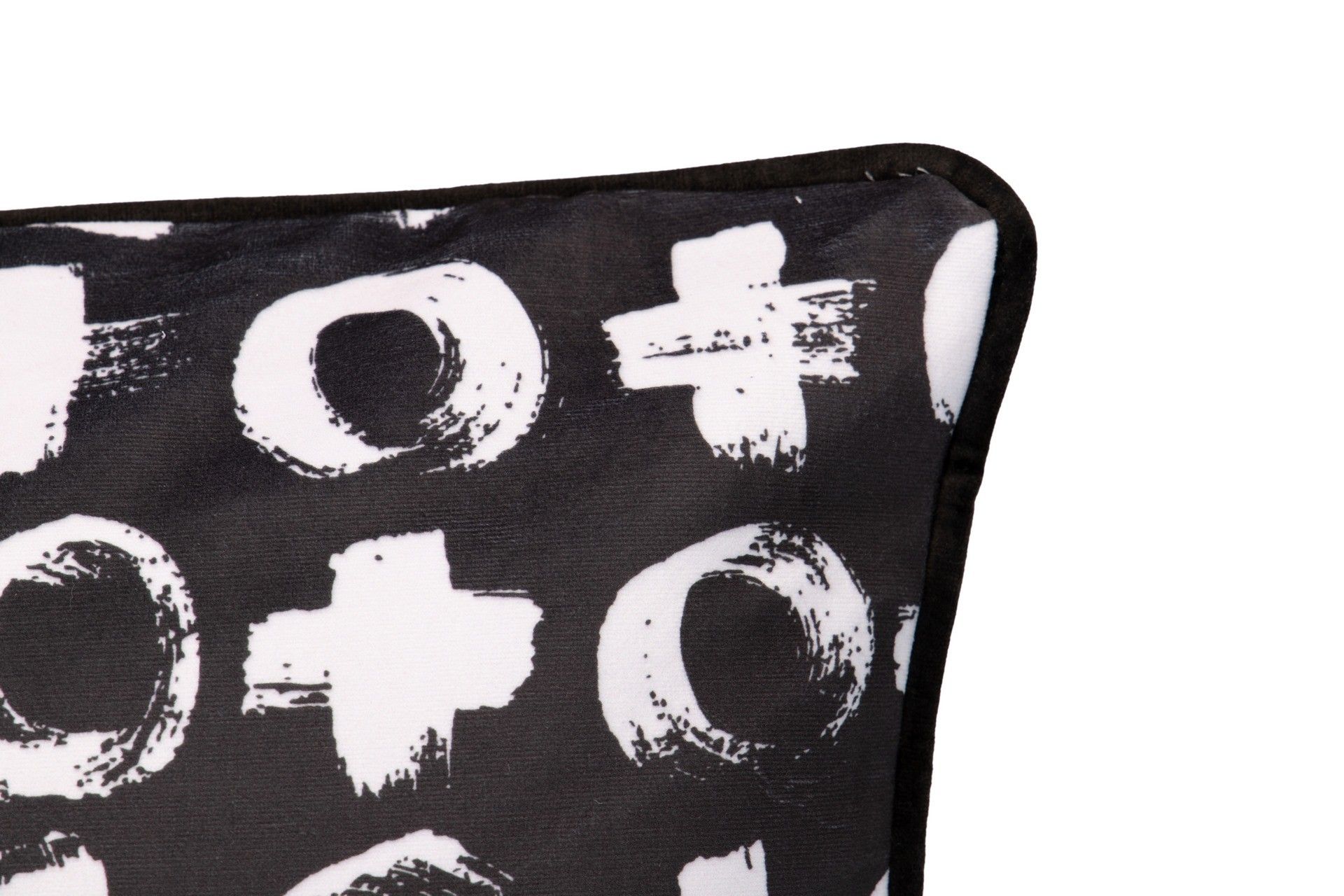 COJIN VELVET MUJER GEMETRICO 45x13x45 CM - Min.2 uds
