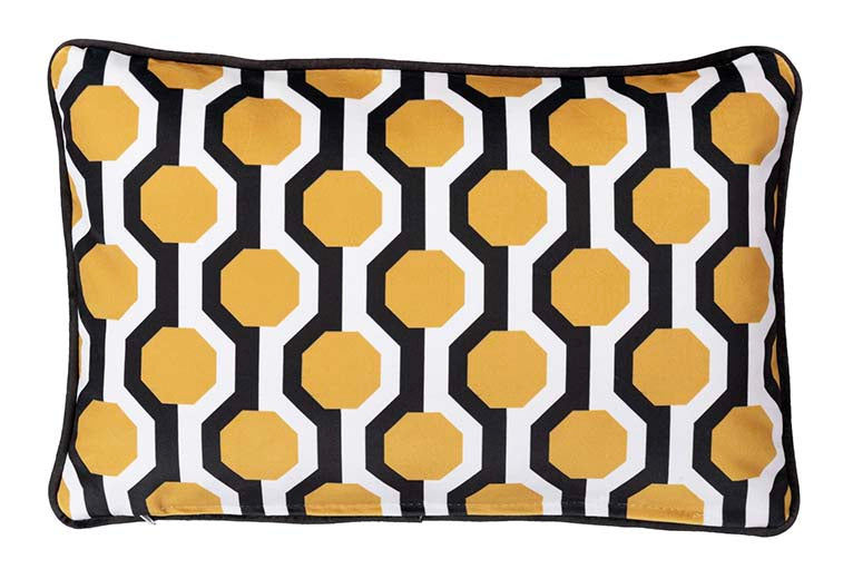 COJIN VELVET TECKEL GEOMETRICO 45x13x30 CM - Min.2 uds