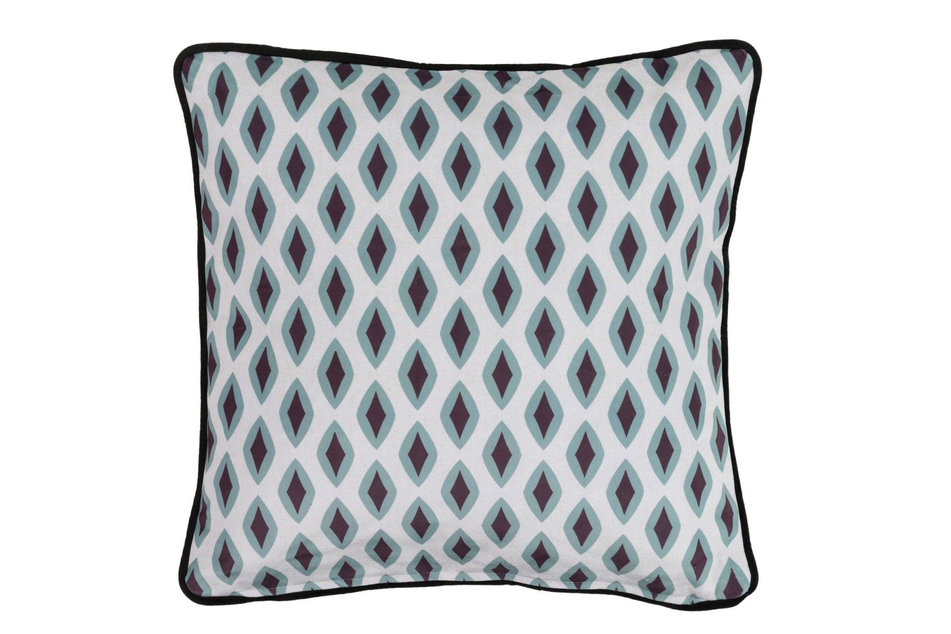 COJIN VELVET FLORES GEOMETRICO 45x13x45 CM