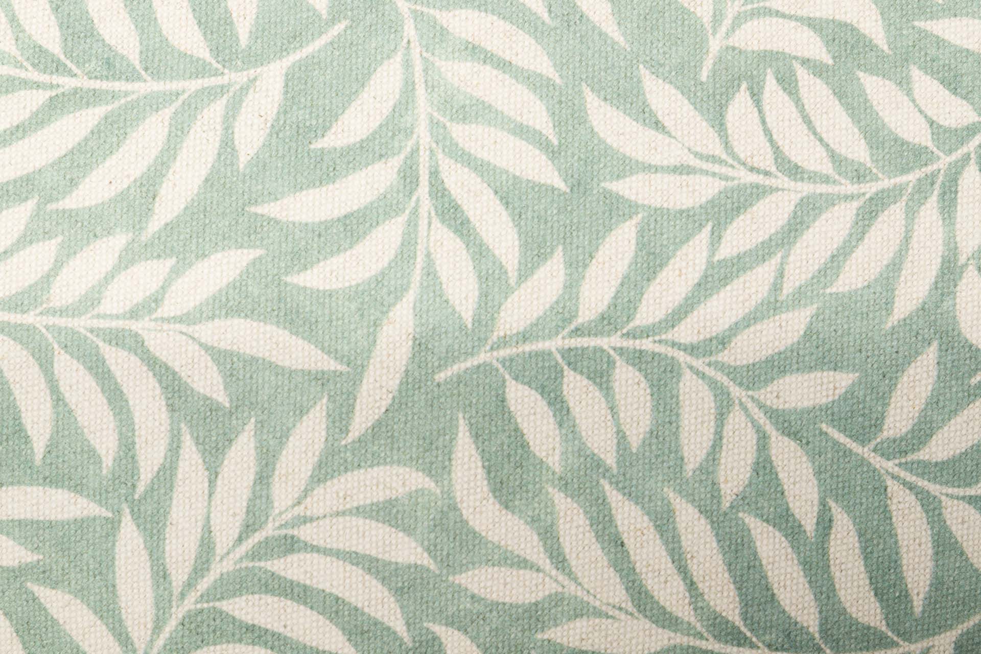 COJIN LINO HOJAS 45x45 CM - Min.2 uds