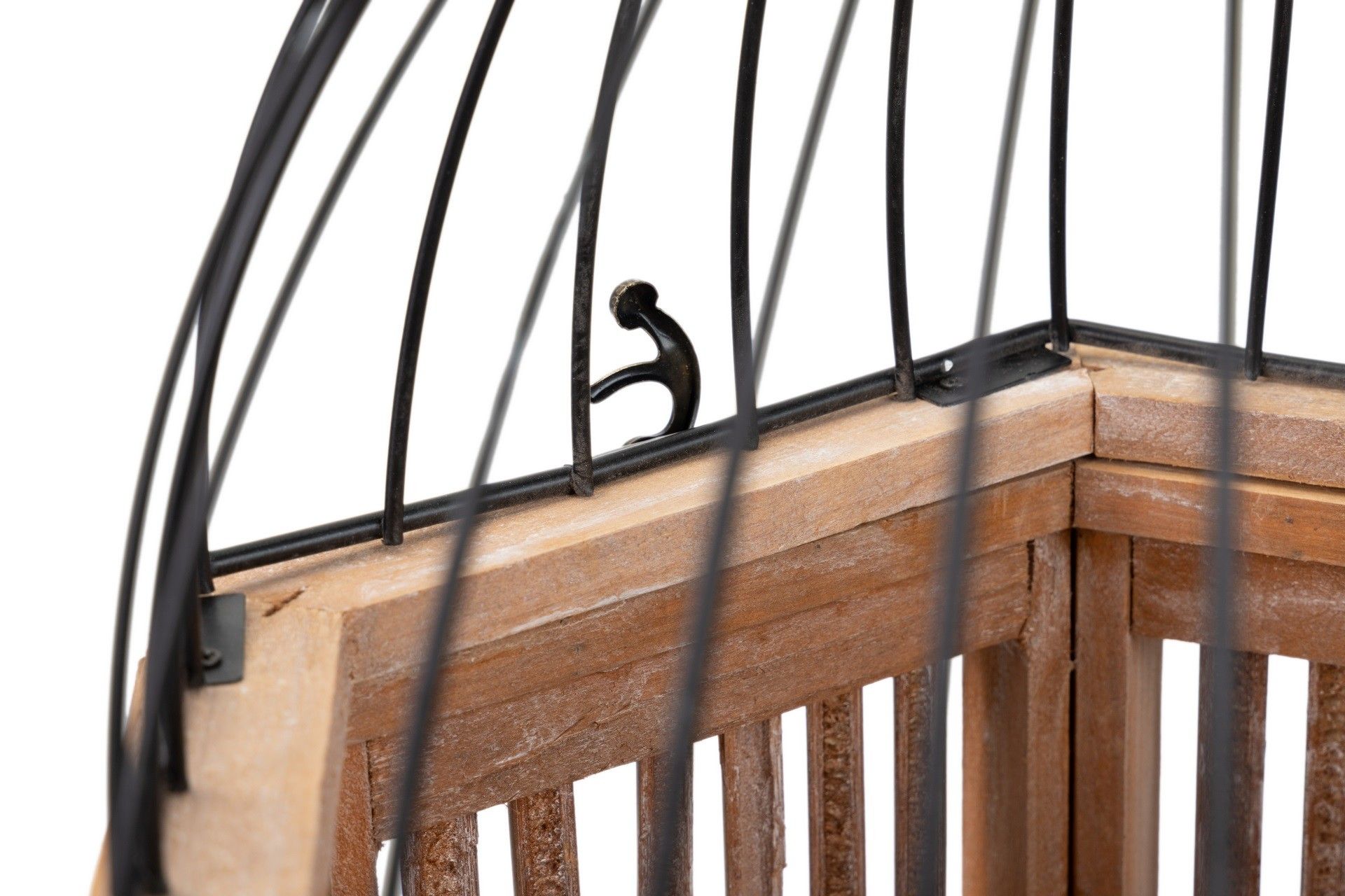 SET 2 ANTIQUE LANTERN 31x27x66/22x19x48 CM