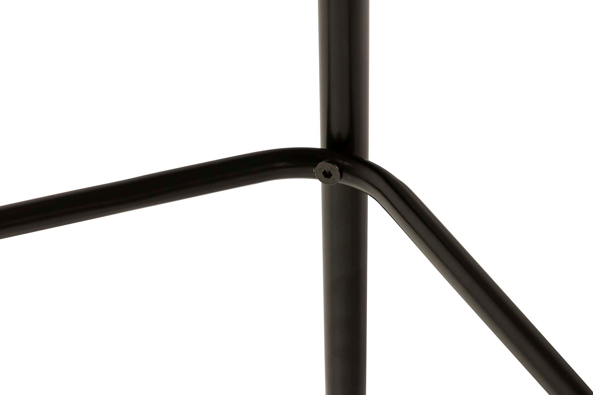 VELVET ORANGE BROWN BAR STOOL 43x53x108 CM - Min.2 units