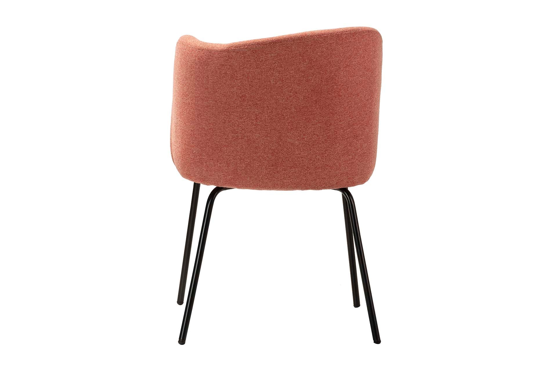 CADEIRA DE LINHO POLIÉSTER VERMELHO CINZA 53x54x81 CM - Mín. 2 peças