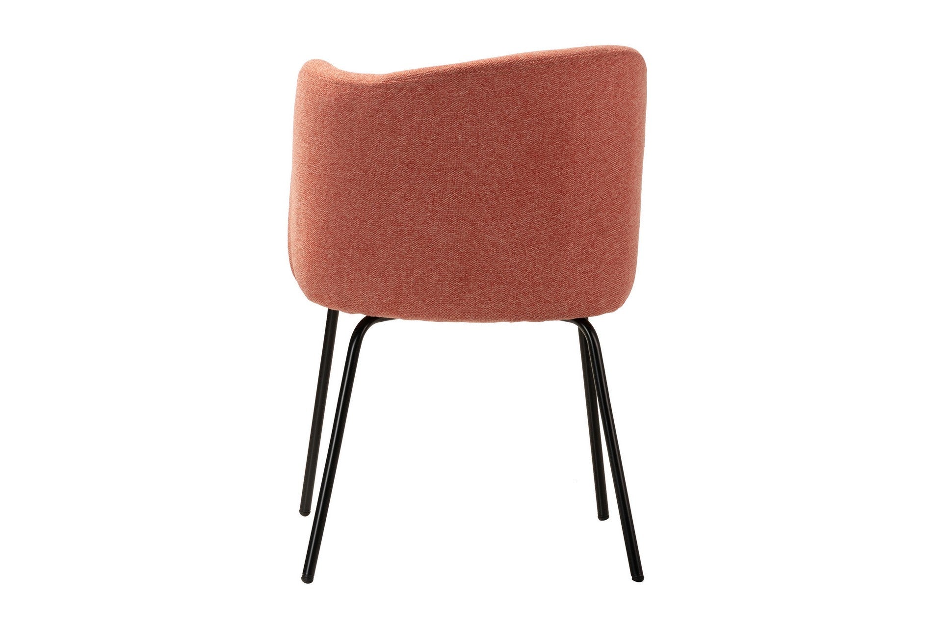 LINEN CHAIR POLYESTER RED GREY 53x54x81 CM - Min. 2 pcs