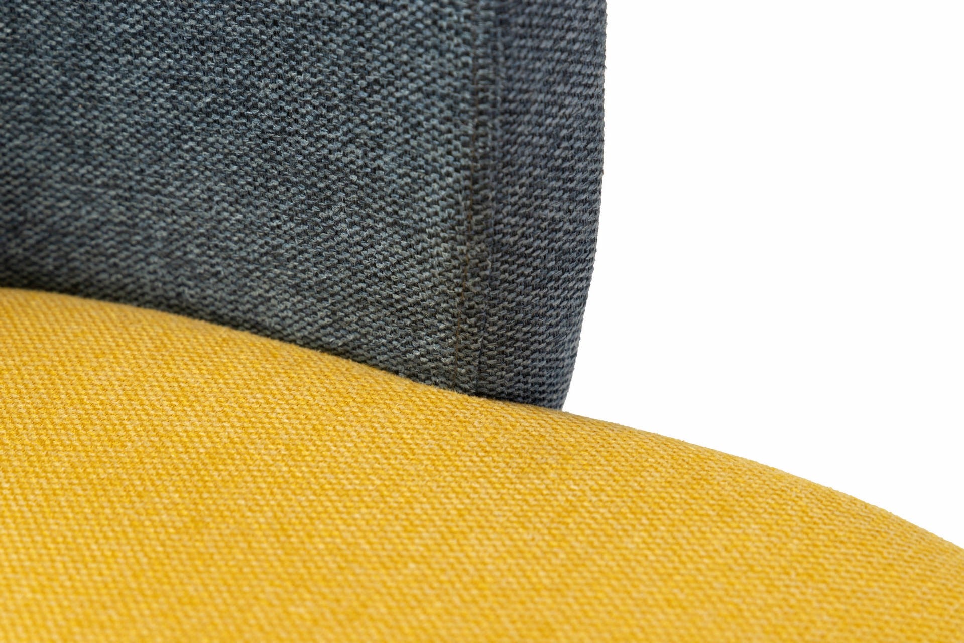 BLUE YELLOW POLYESTER LINEN CHAIR 53x54x81 CM - Min. 2 pcs