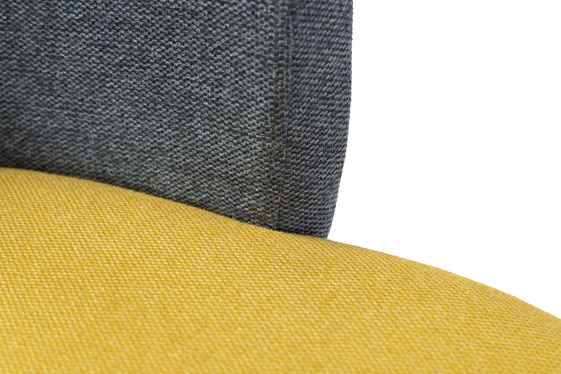 SILLA LINO POLIESTER AZUL AMARILLO 53x54x81 CM - Min.2 uds