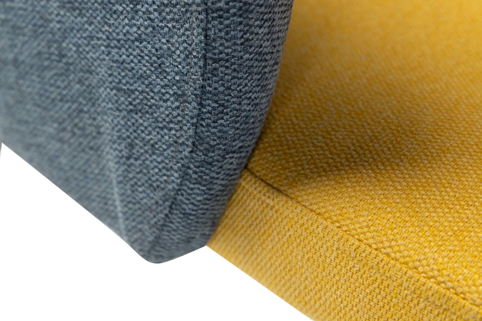 BLUE YELLOW POLYESTER LINEN CHAIR 53x54x81 CM - Min. 2 pcs