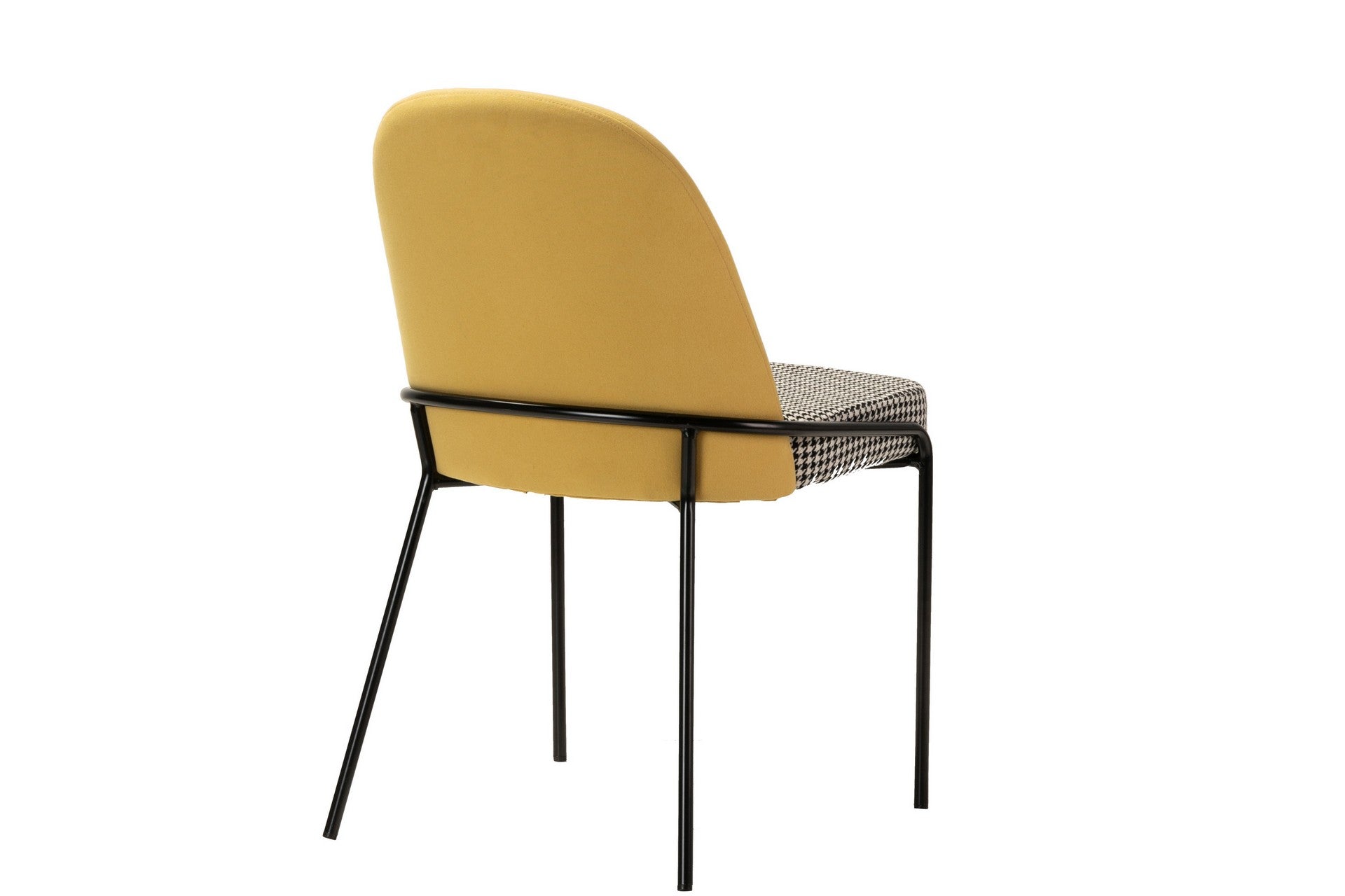 SILLA LINO POLIESTER AMARILLO 50x58x83 CM - Min.2 uds