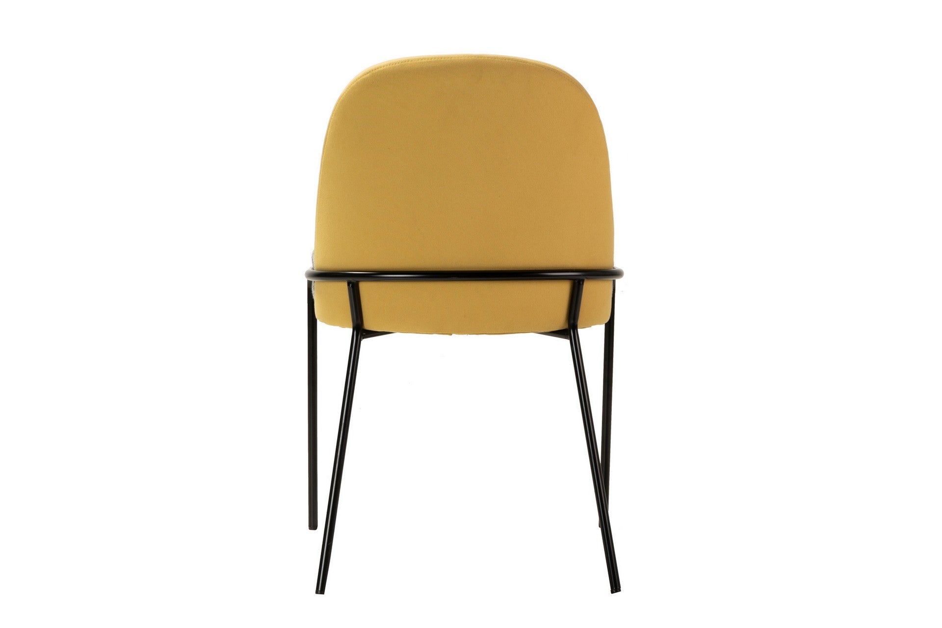 SILLA LINO POLIESTER AMARILLO 50x58x83 CM - Min.2 uds