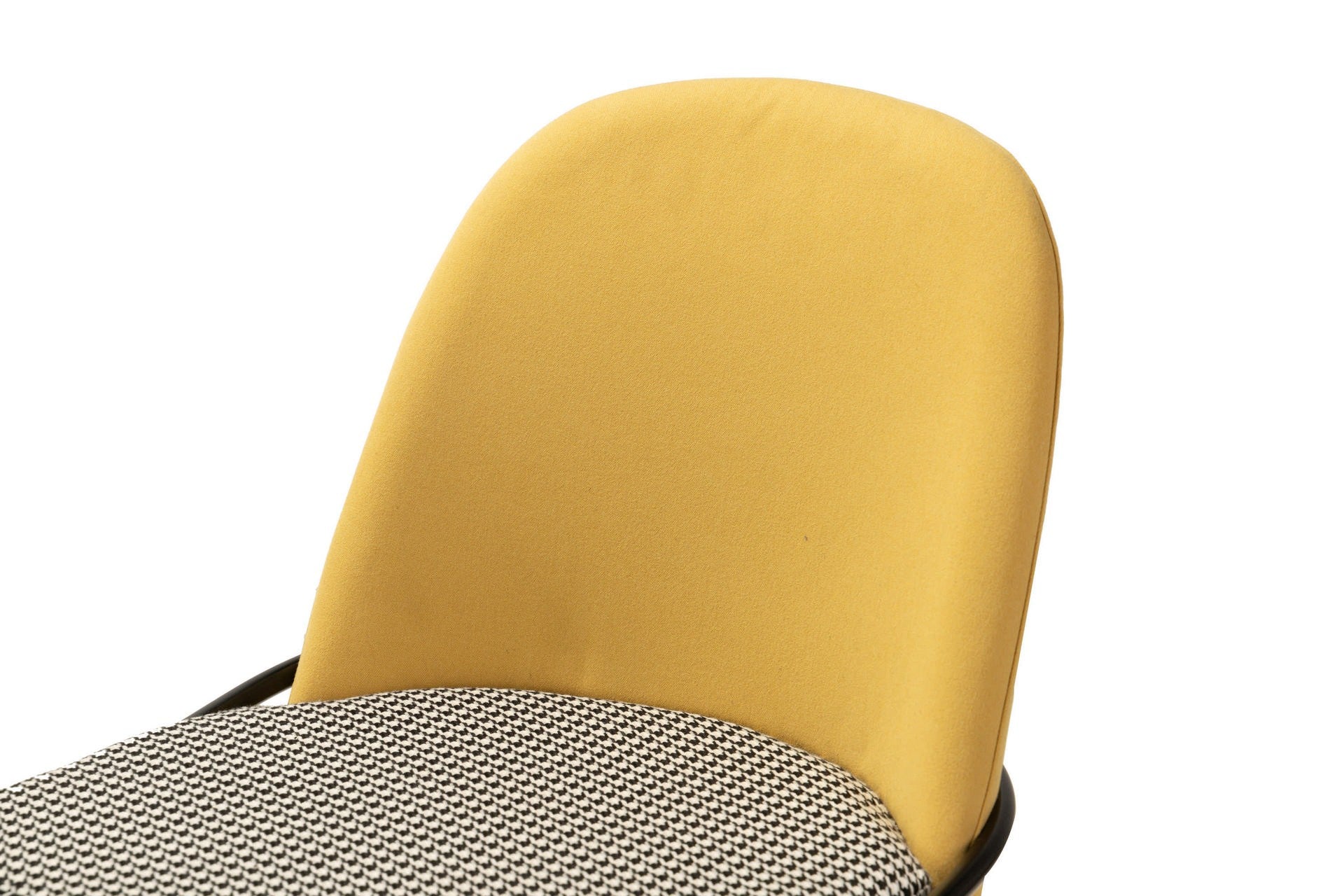 SILLA LINO POLIESTER AMARILLO 50x58x83 CM - Min.2 uds