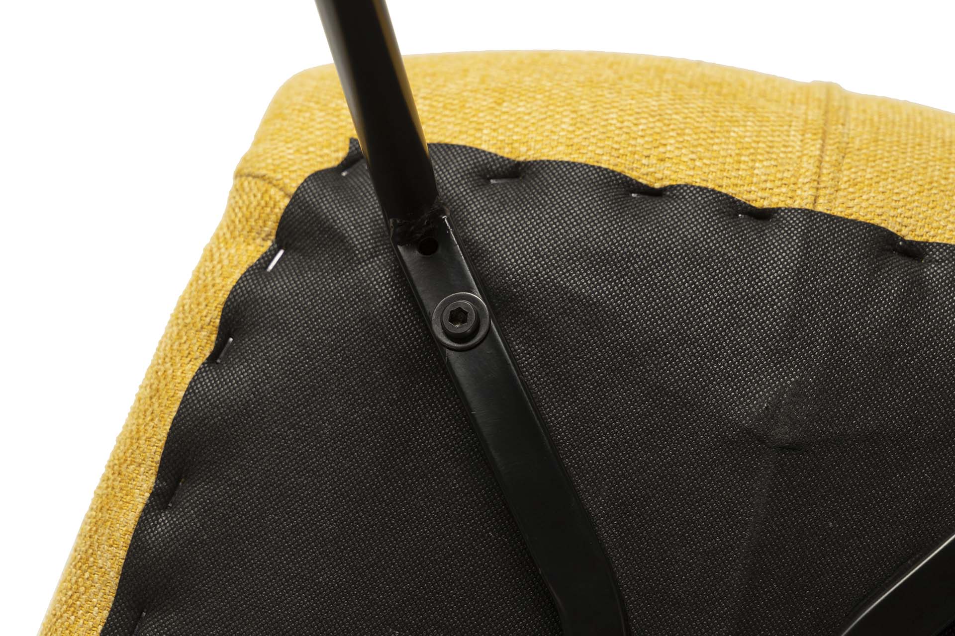 SILLA POLIESTER AMARILLO 44x52x77 CM - Min.4 uds