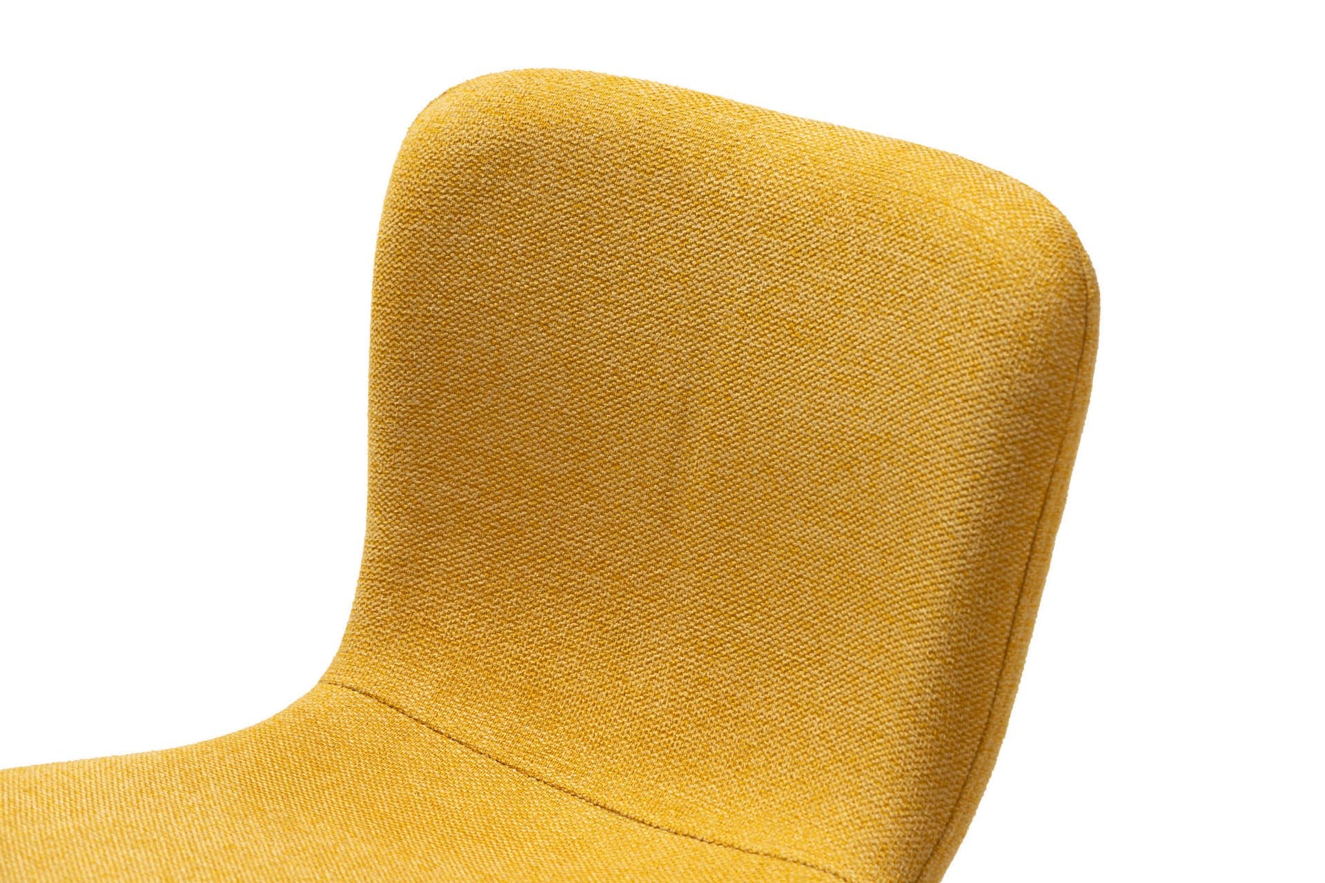 YELLOW POLYESTER CHAIR 44x52x77 CM - Min. 4 pcs
