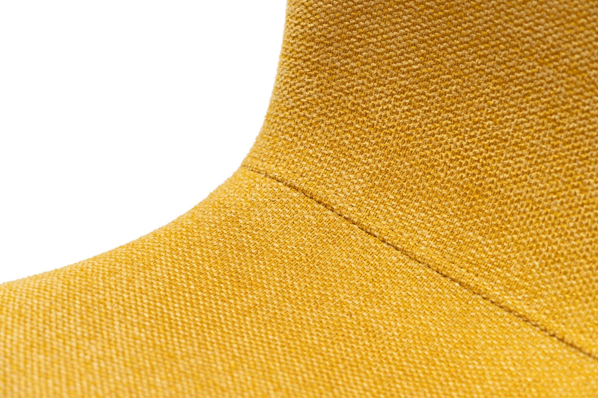 YELLOW POLYESTER CHAIR 44x52x77 CM - Min. 4 pcs
