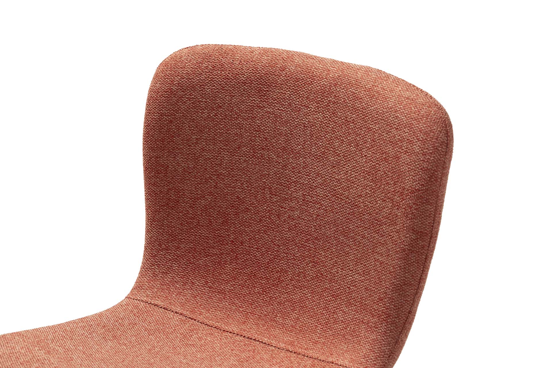 SILLA POLIESTER ROJO 44x52x77 CM - Min.4 uds