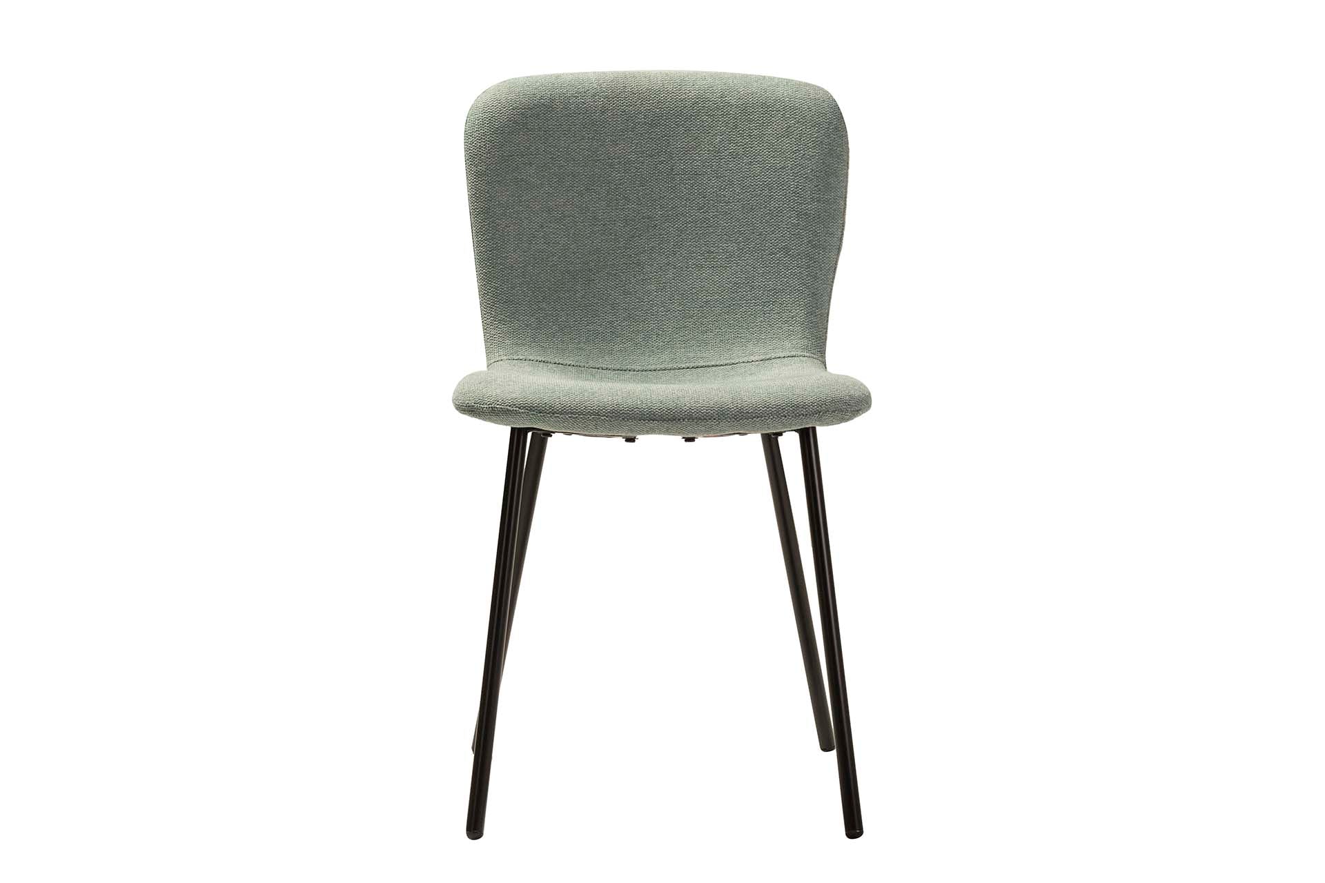 SILLA POLIESTER VERDE 44x52x77 CM - Min.4 uds