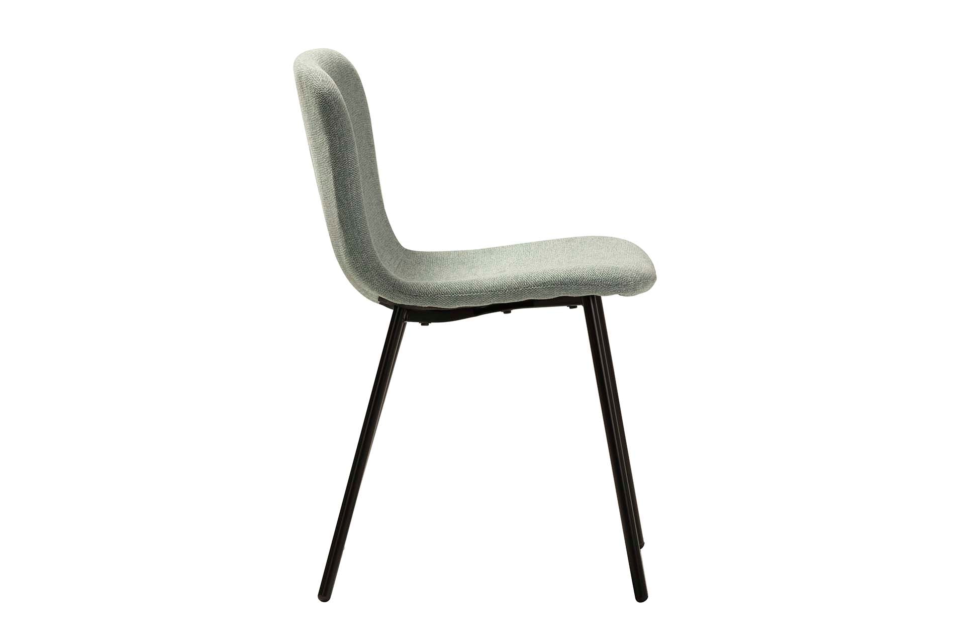 SILLA POLIESTER VERDE 44x52x77 CM - Min.4 uds