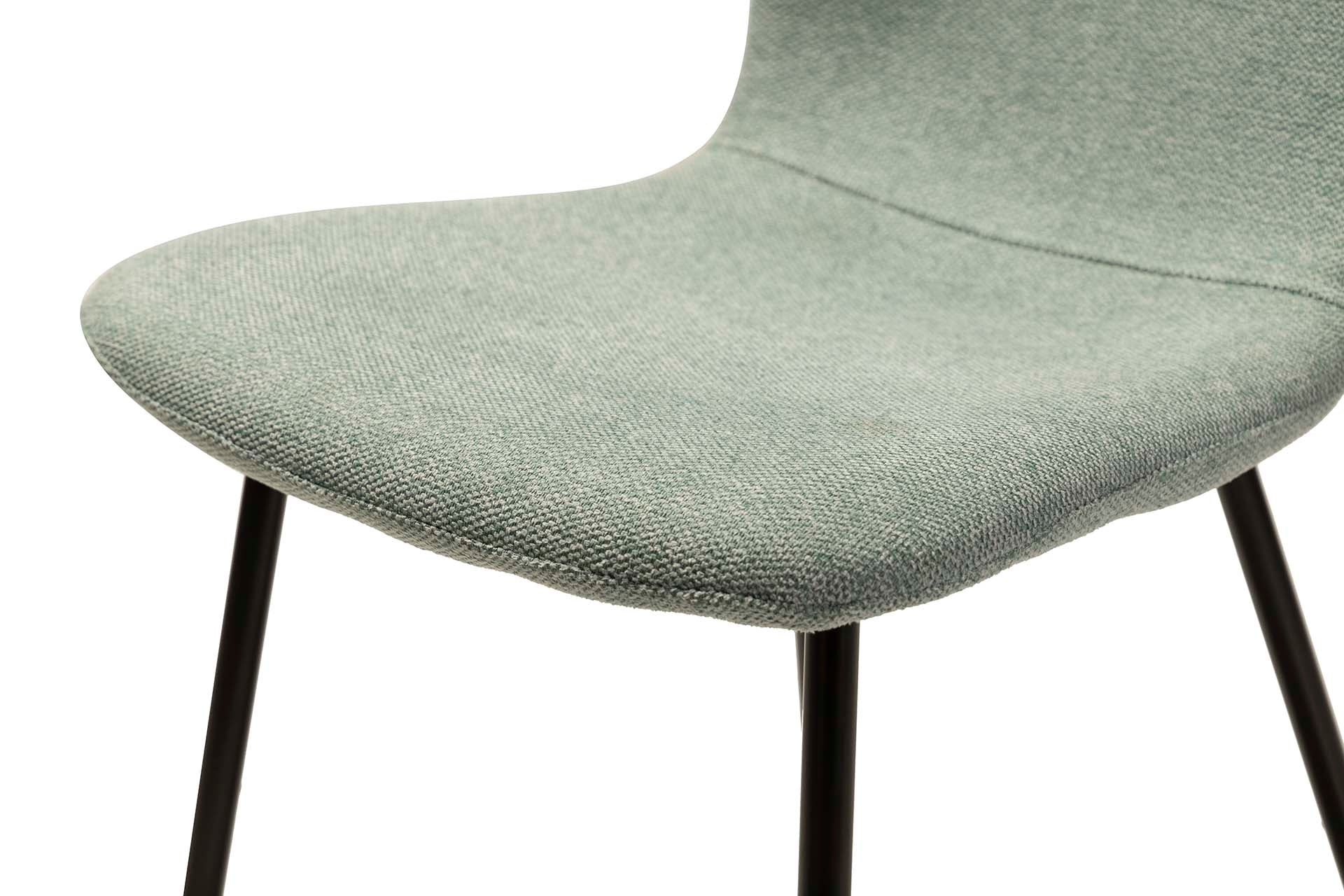 SILLA POLIESTER VERDE 44x52x77 CM - Min.4 uds