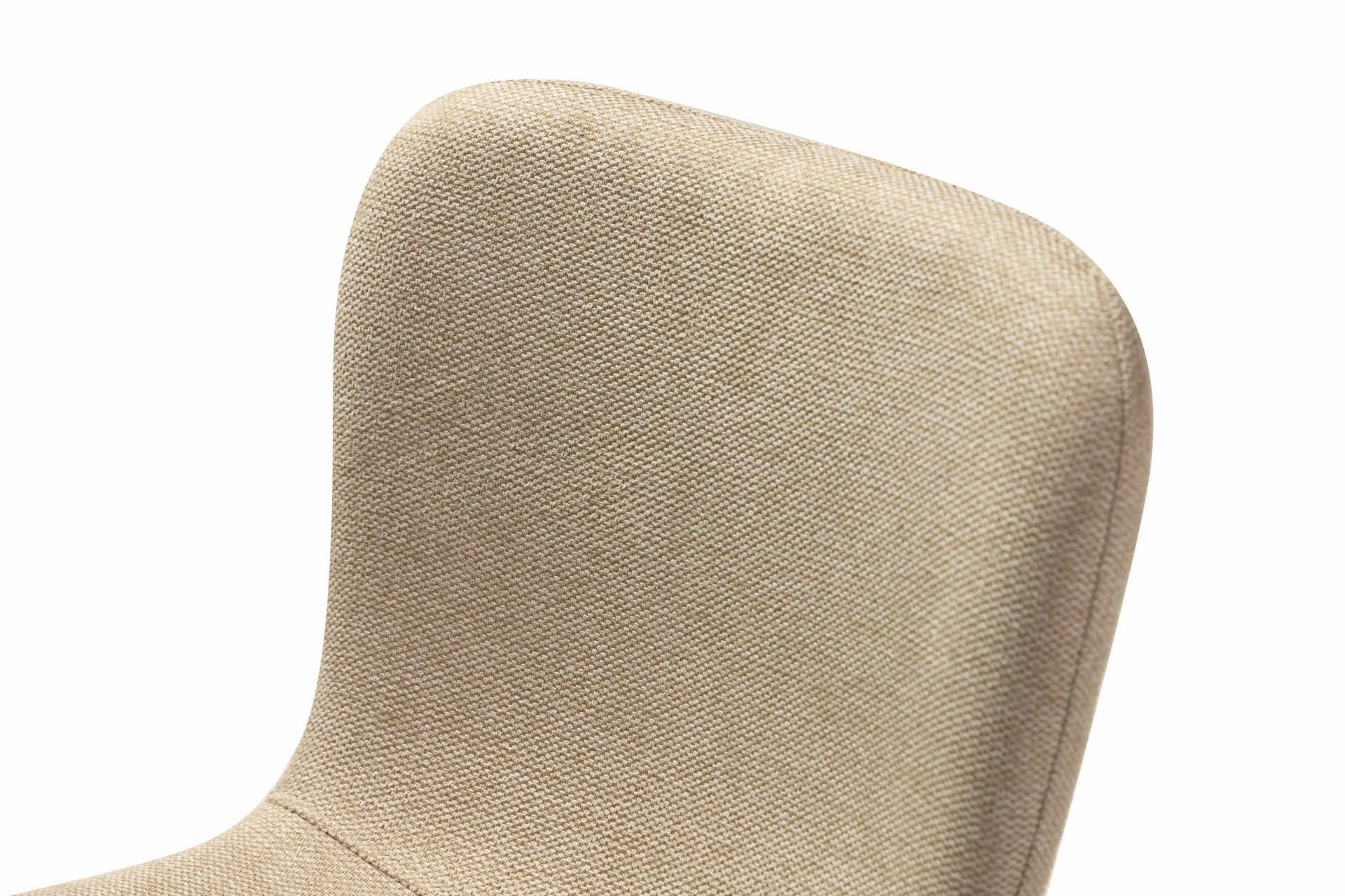 SILLA POLIESTER BEIGE 44x52x77 CM - Min.4 uds