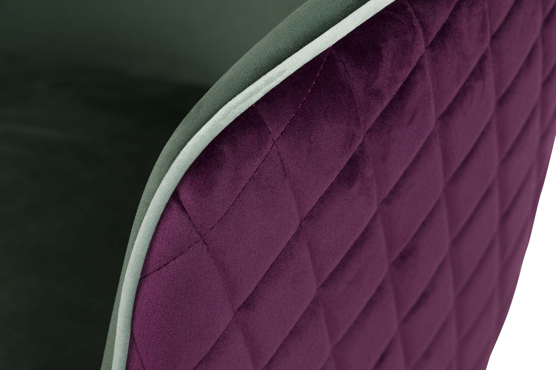 PURPLE BLUE VELVET CHAIR 55x55x76 CM - Min. 2 pcs