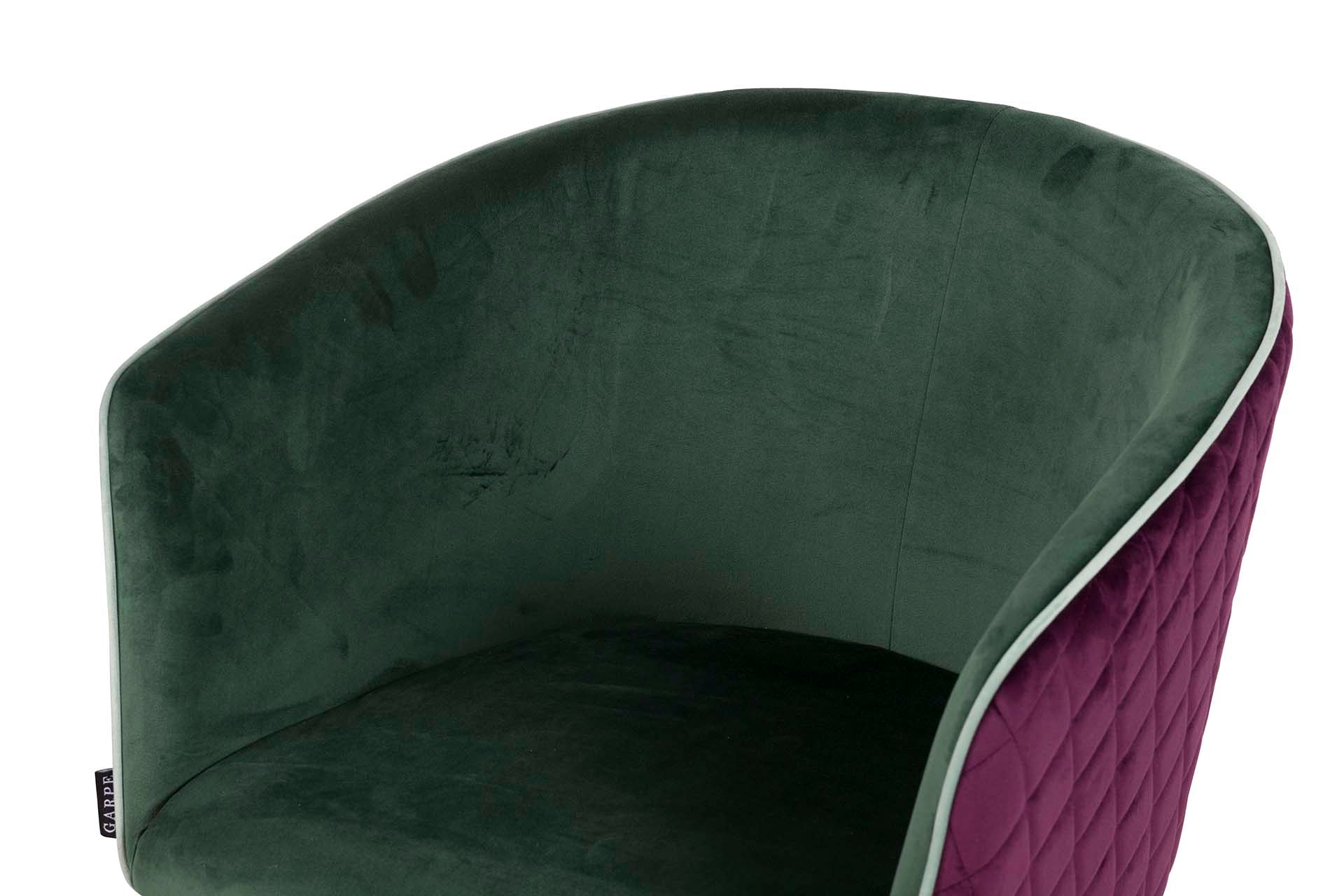 PURPLE BLUE VELVET CHAIR 55x55x76 CM - Min. 2 pcs