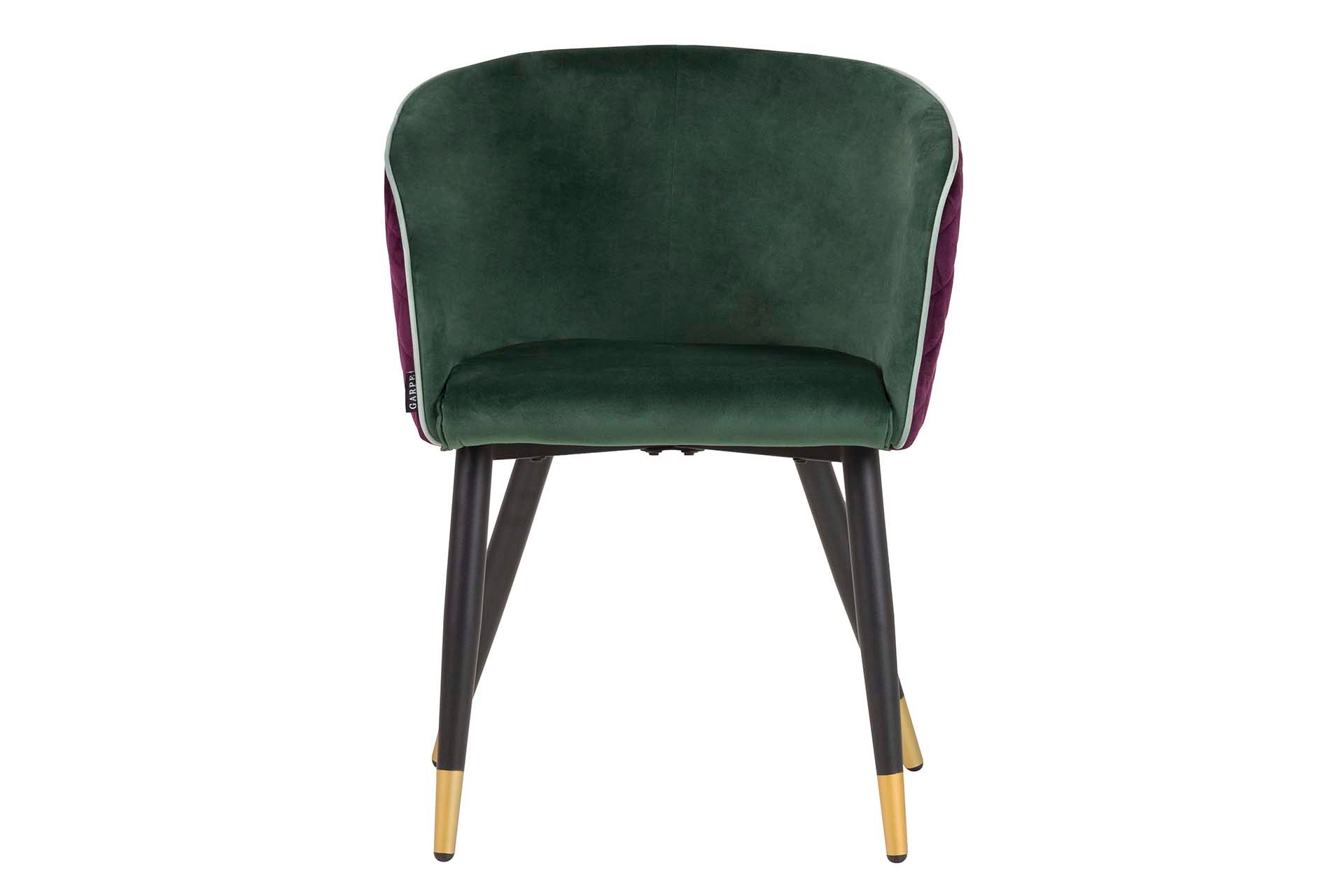 PURPLE BLUE VELVET CHAIR 55x55x76 CM - Min. 2 pcs