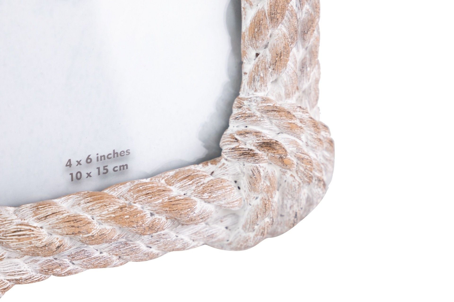 PORTAFOTOS RESINA NATURAL 10x15 CM - Min.2 uds