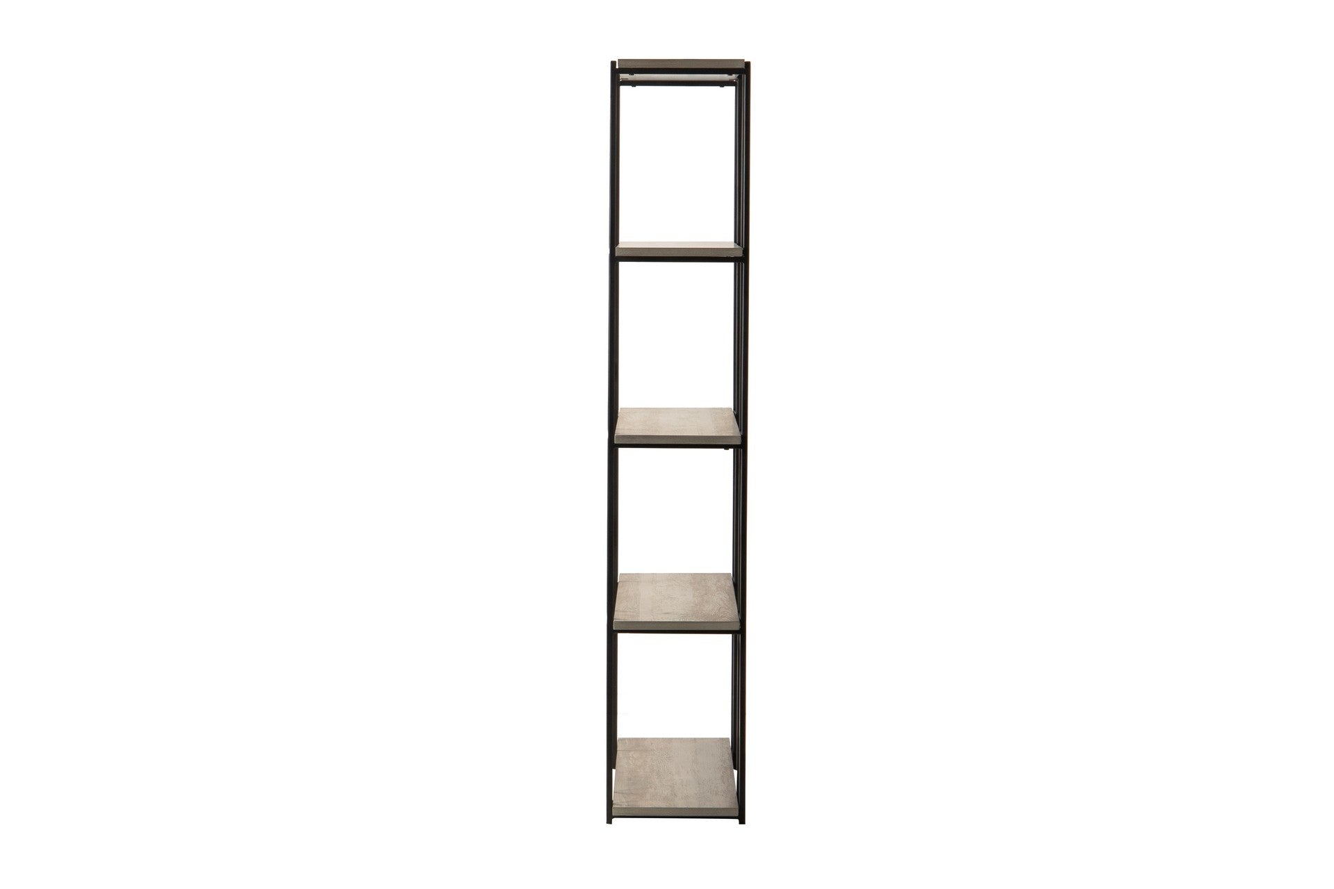 MDF IRON VINYL SHELF K/D 120x30x164 CM