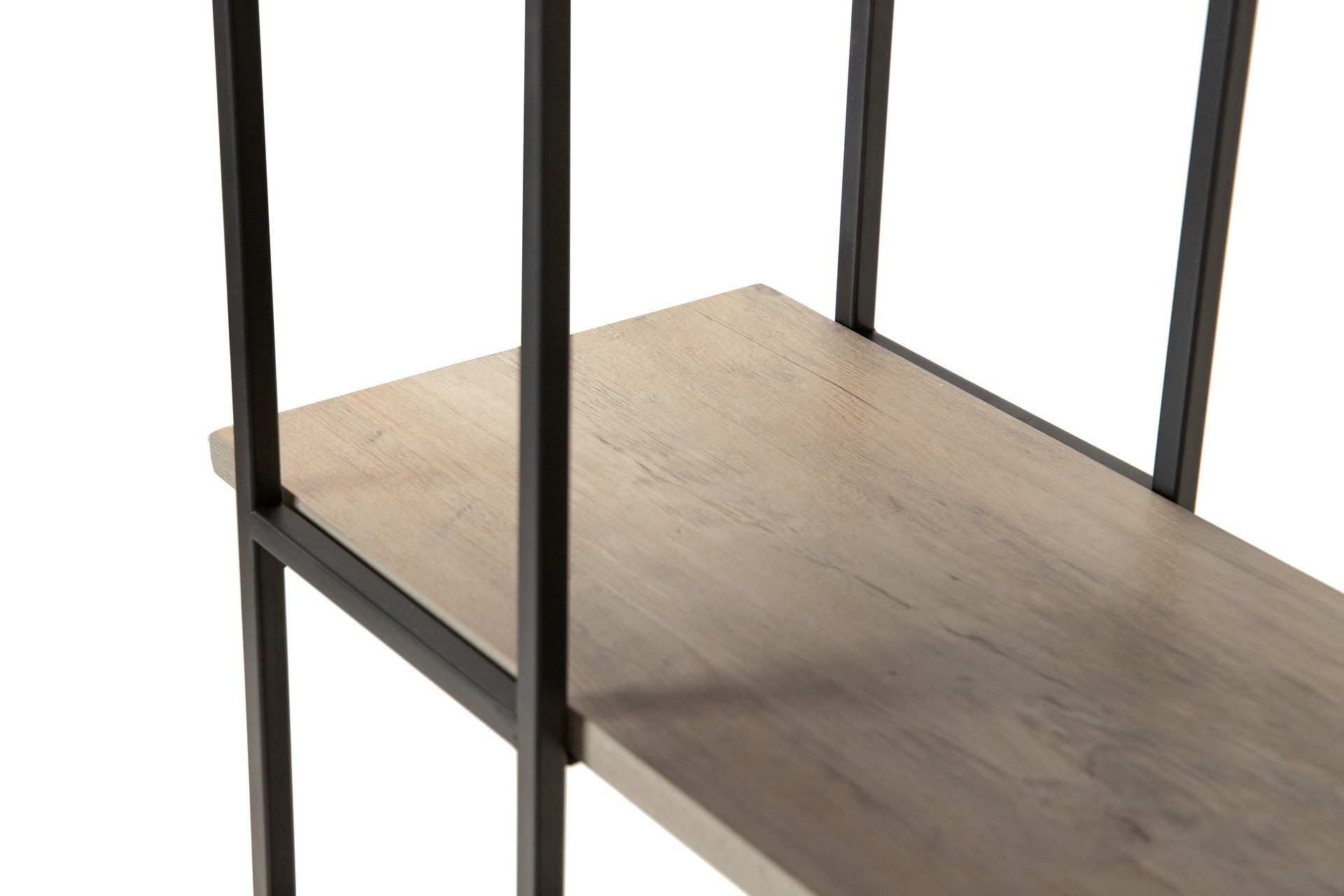 MDF IRON VINYL SHELF K/D 120x30x164 CM