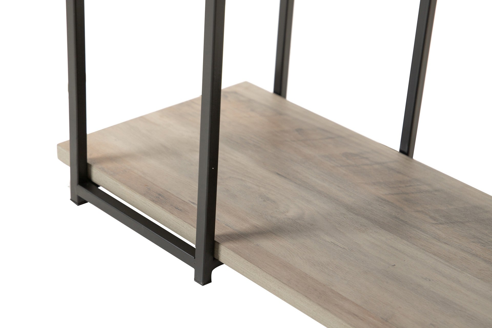 MDF IRON VINYL SHELF K/D 120x30x164 CM