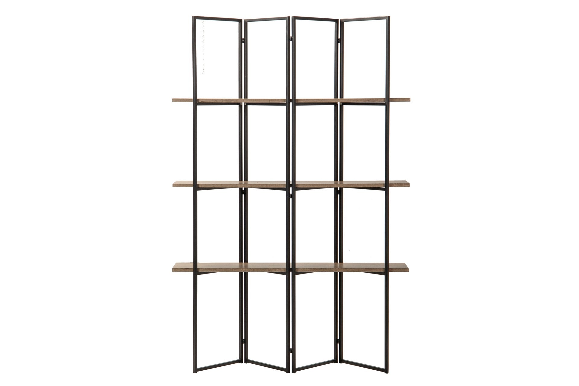 ESTANTERIA MDF METAL VINILO K/D 120x29x180 CM