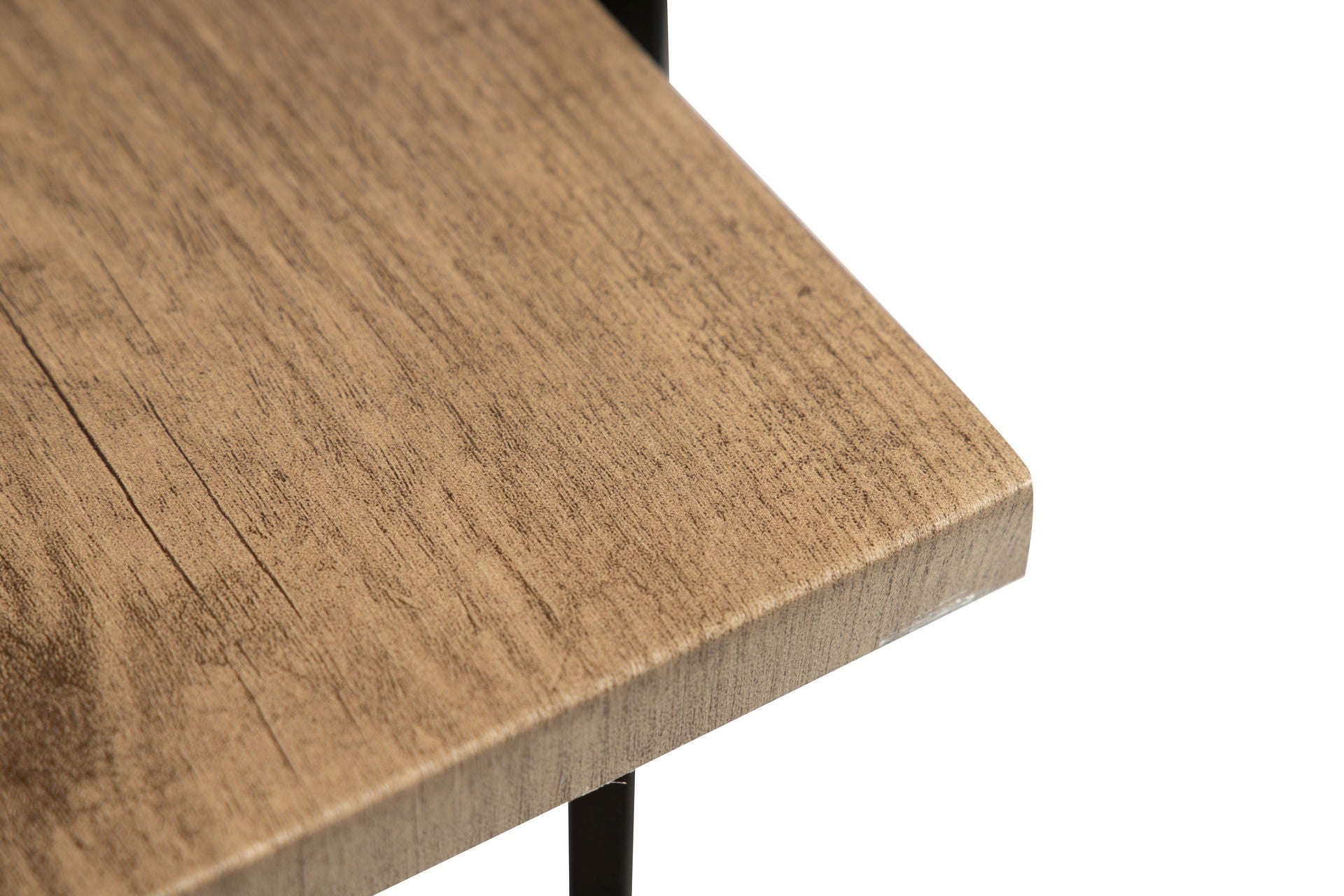 MDF METAL VINYL SHELF K/D 120x29x180 CM