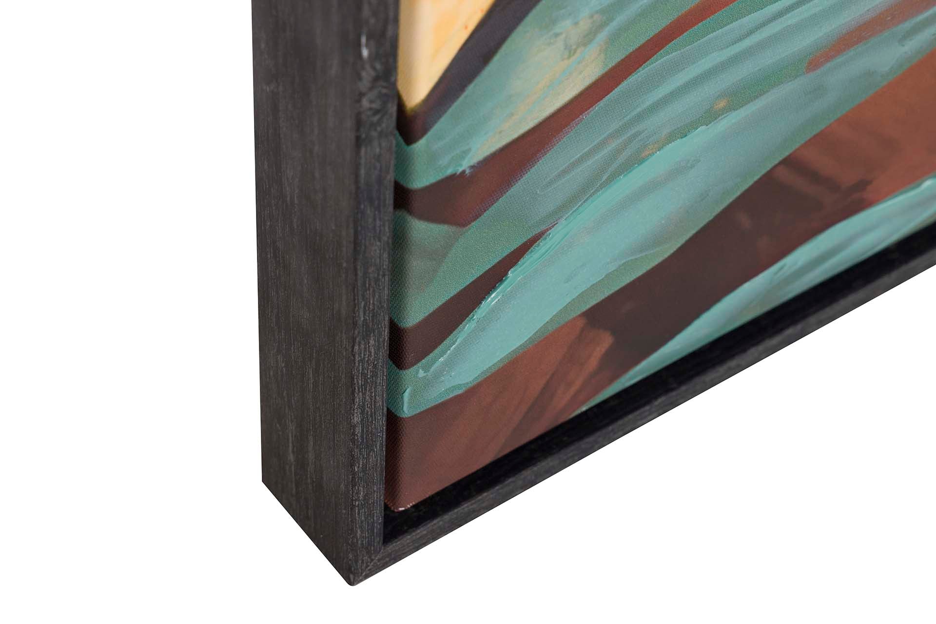 WOMAN FRAME PICTURE 30% HAND PAINTED 83x4x123 CM