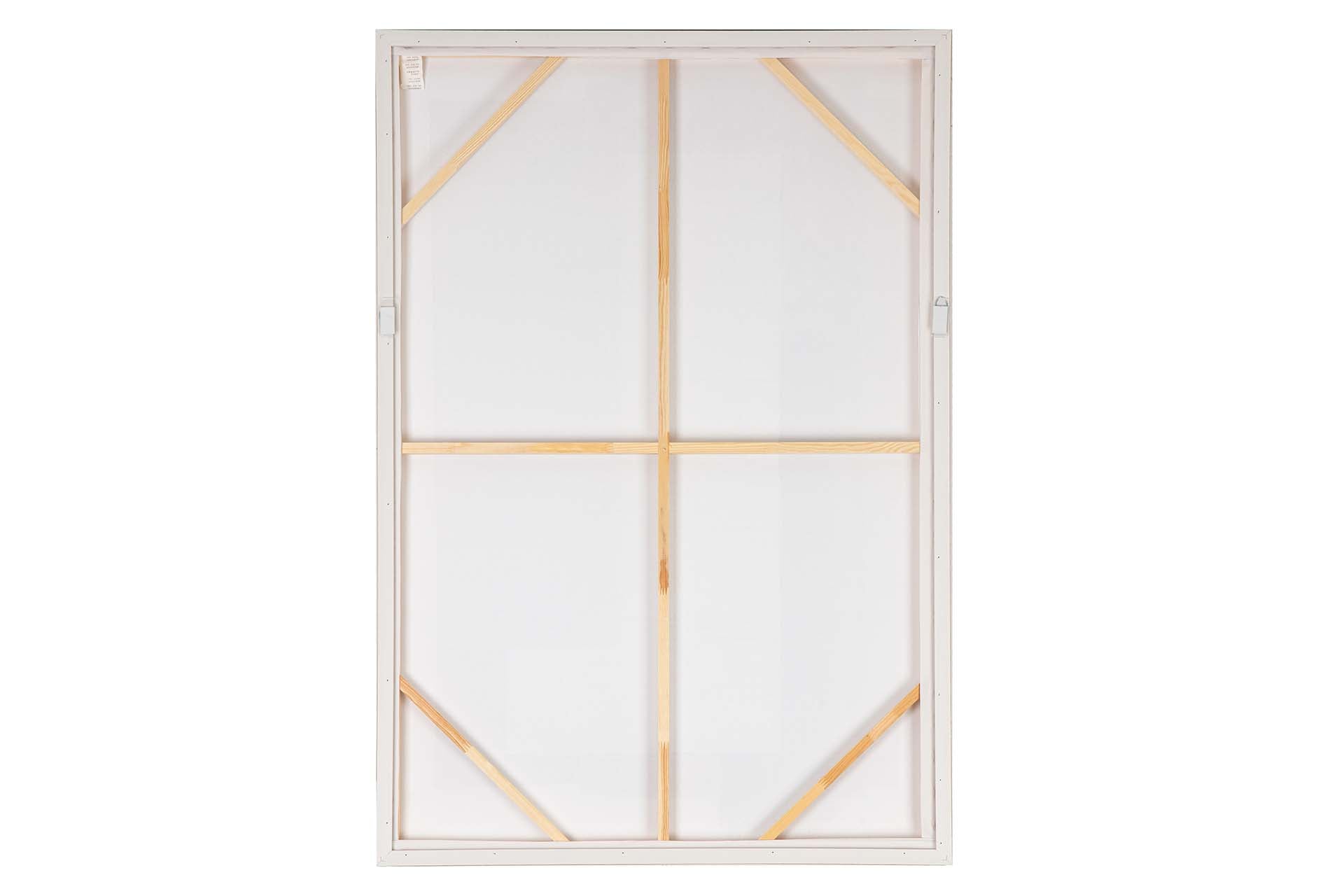 PINTURA ABSTRATA 50% PINTADA À MÃO 83x4x123 CM