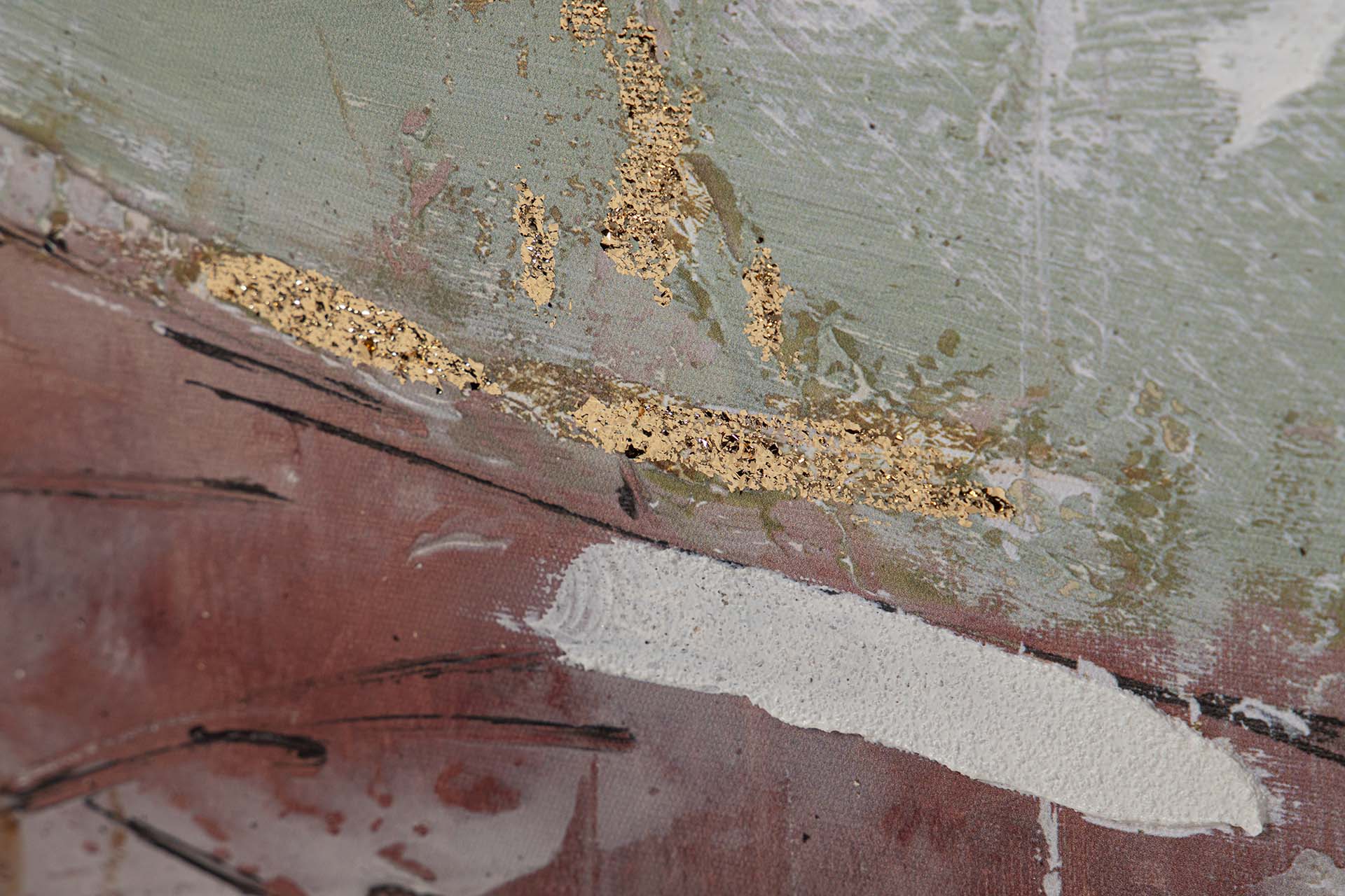 BOAT PAINTING 50% HAND PAINTED 83x4x123 CM