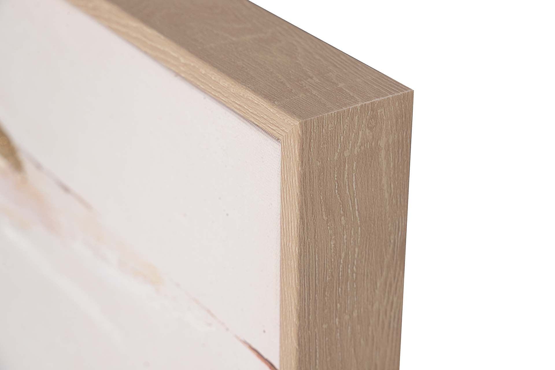 50% HAND-PAINTED BOATS PAINTING 123x4x83 CM