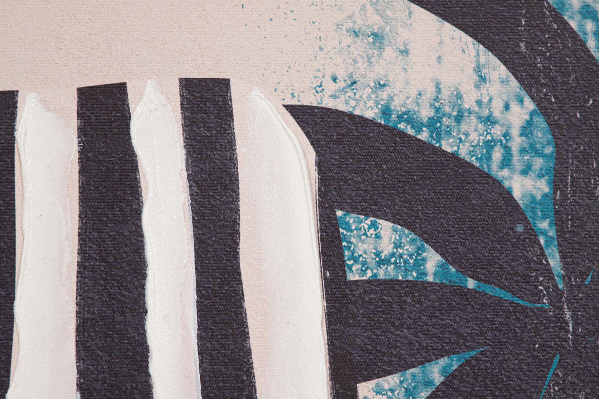 CUADRO AFRICANA 50% PINTADO A MANO 83x4x123 CM