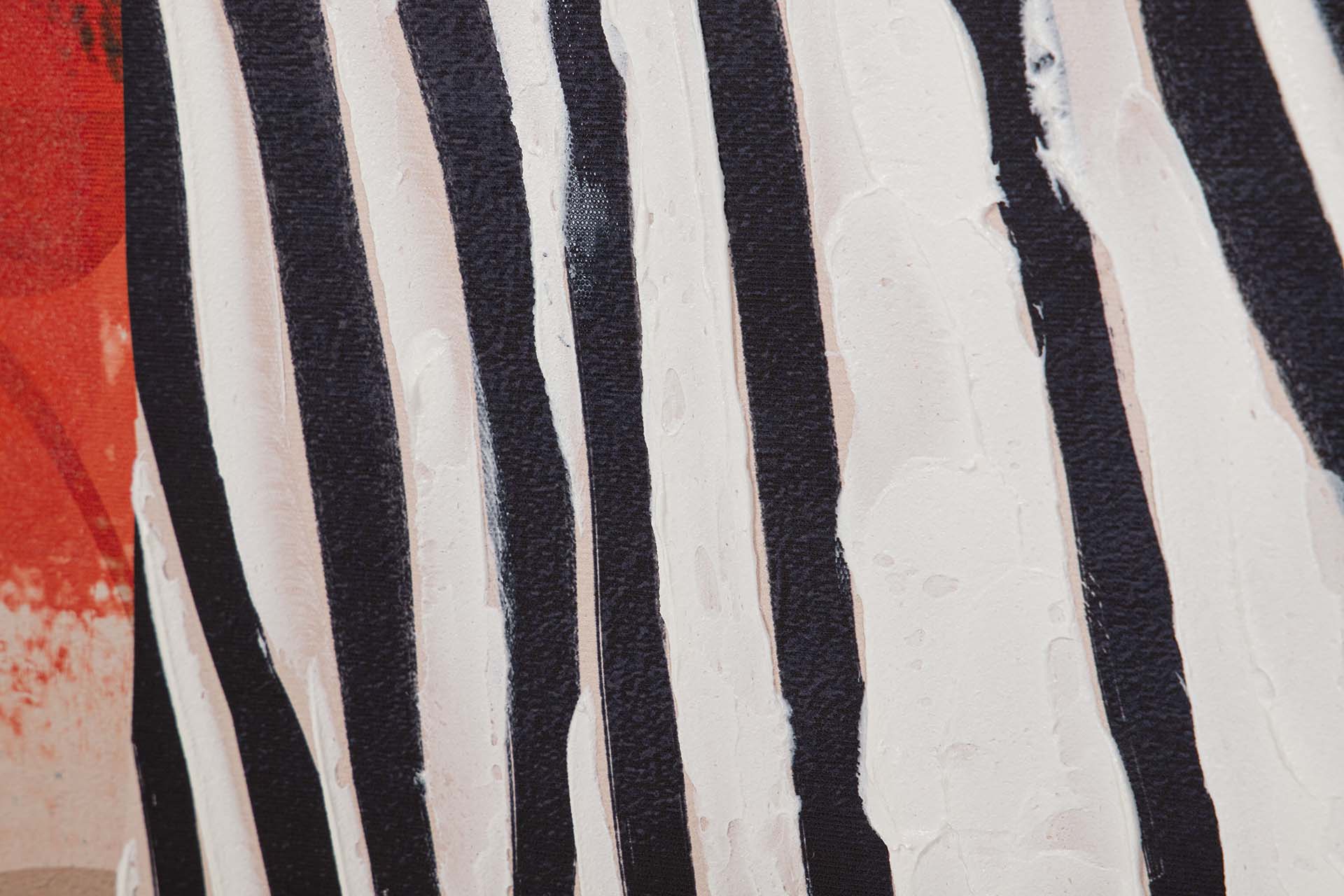 CUADRO AFRICANA 50% PINTADO A MANO 83x4x123 CM