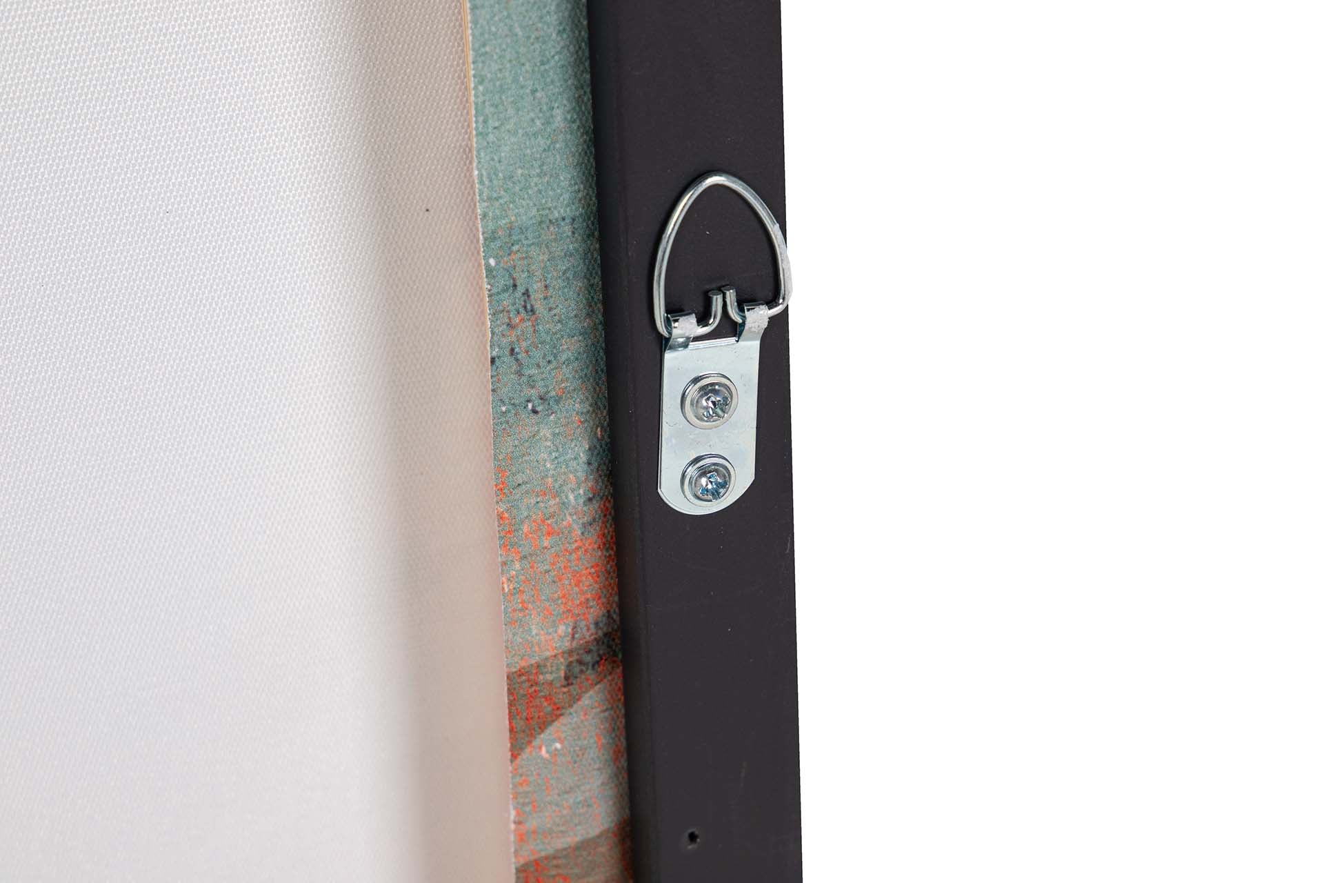 CUADRO AFRICANA 50% PINTADO A MANO 83x4x123 CM