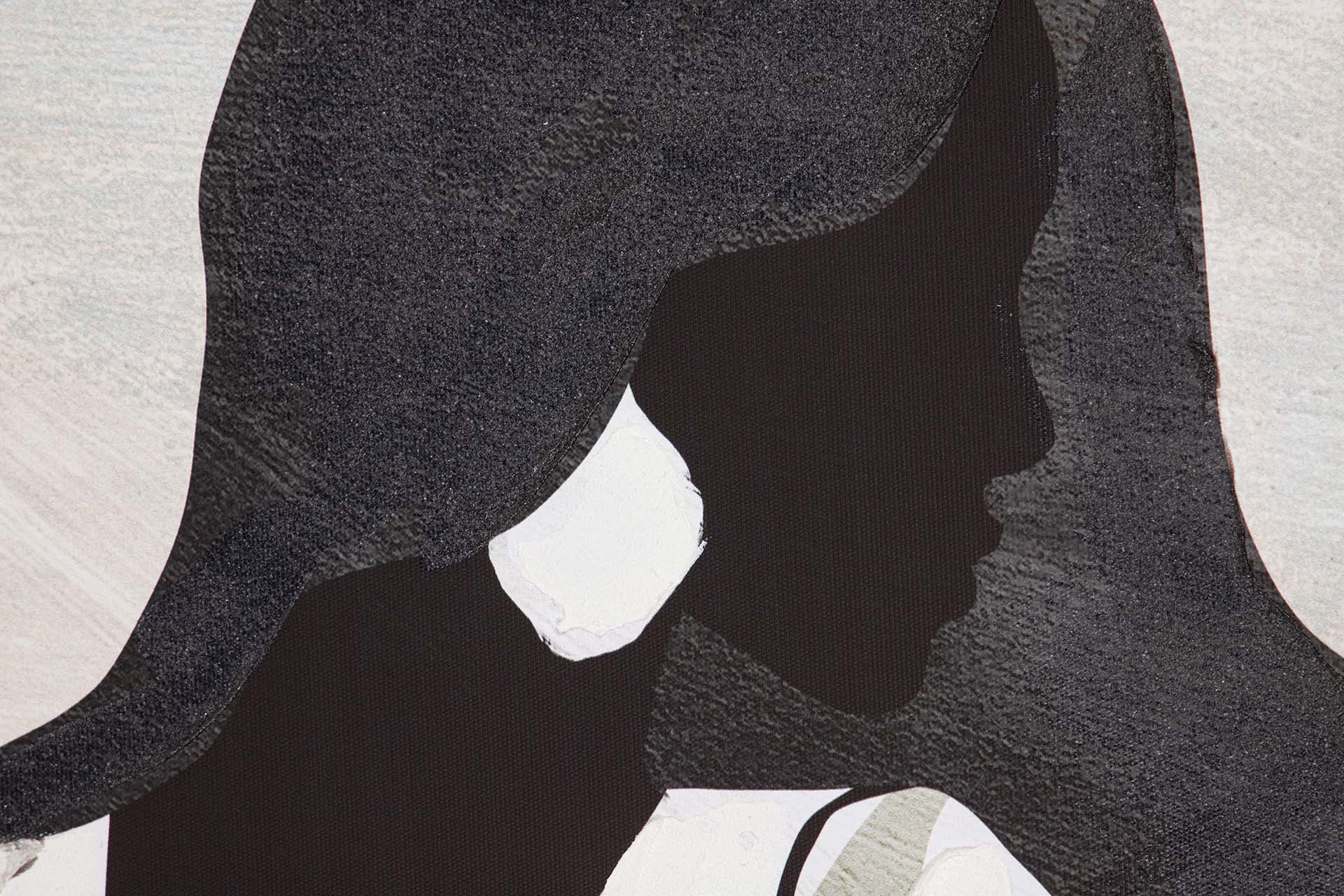 CUADRO AFRICANA 50% PINTADO A MANO 123x4x83 CM