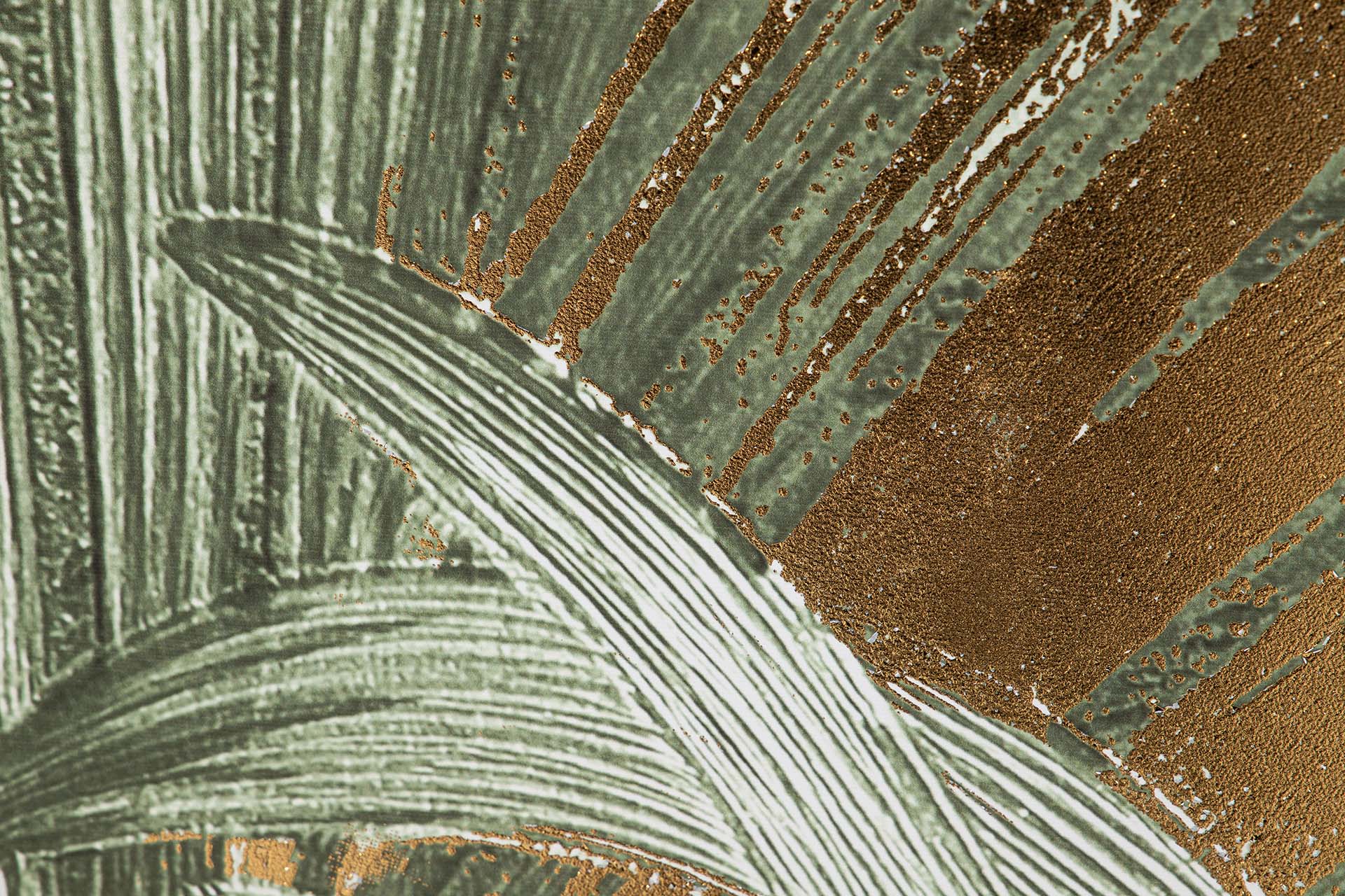 CUADRO HOJAS CON RELIEVE MARCO MARRON 83x4x123 CM
