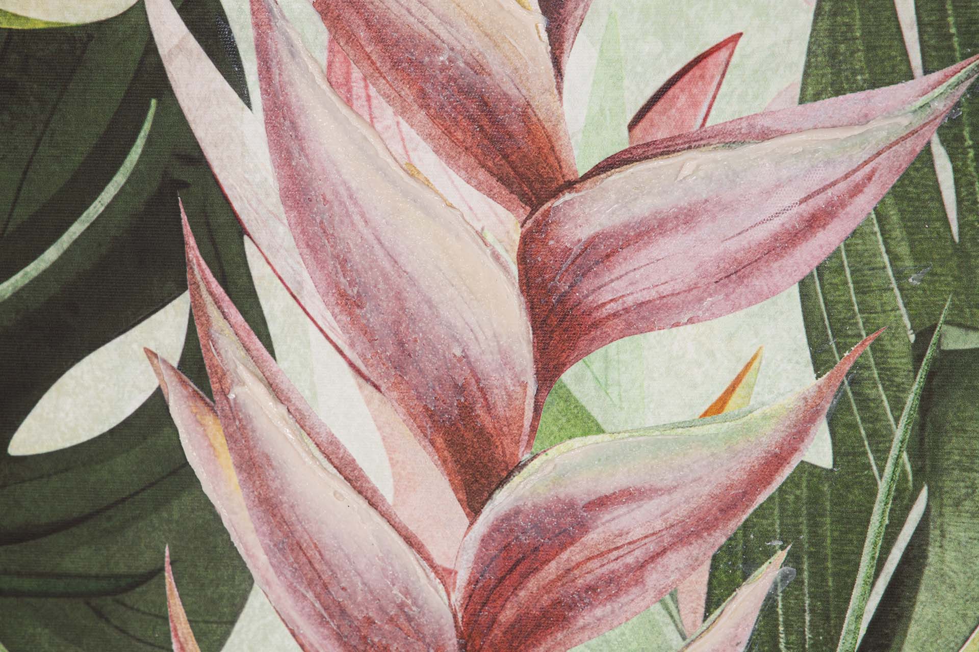 LEAVES PICTURE 50% HAND PAINTED 83x4x123 CM