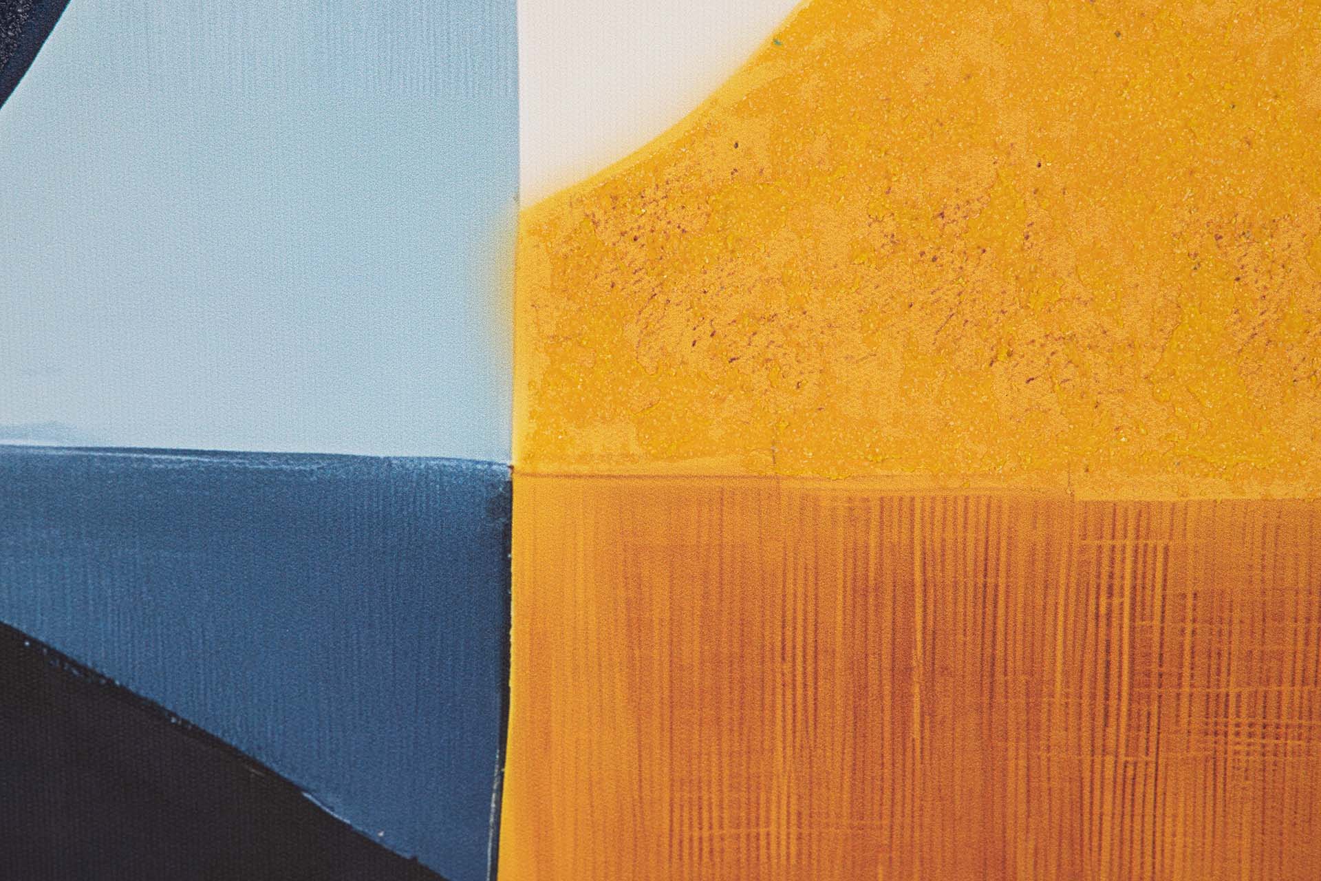 SET OF 2 PAINTINGS 50% HAND PAINTED 63x4x83 CM