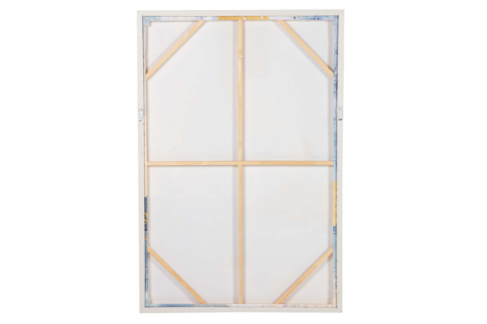 ABSTRACT PAINTING 30% HAND PAINTED 83x4x123 CM