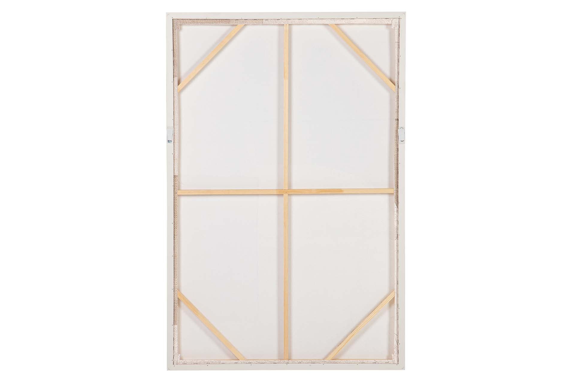 ABSTRACT PAINTING 50% HAND PAINTED 83x4x123 CM