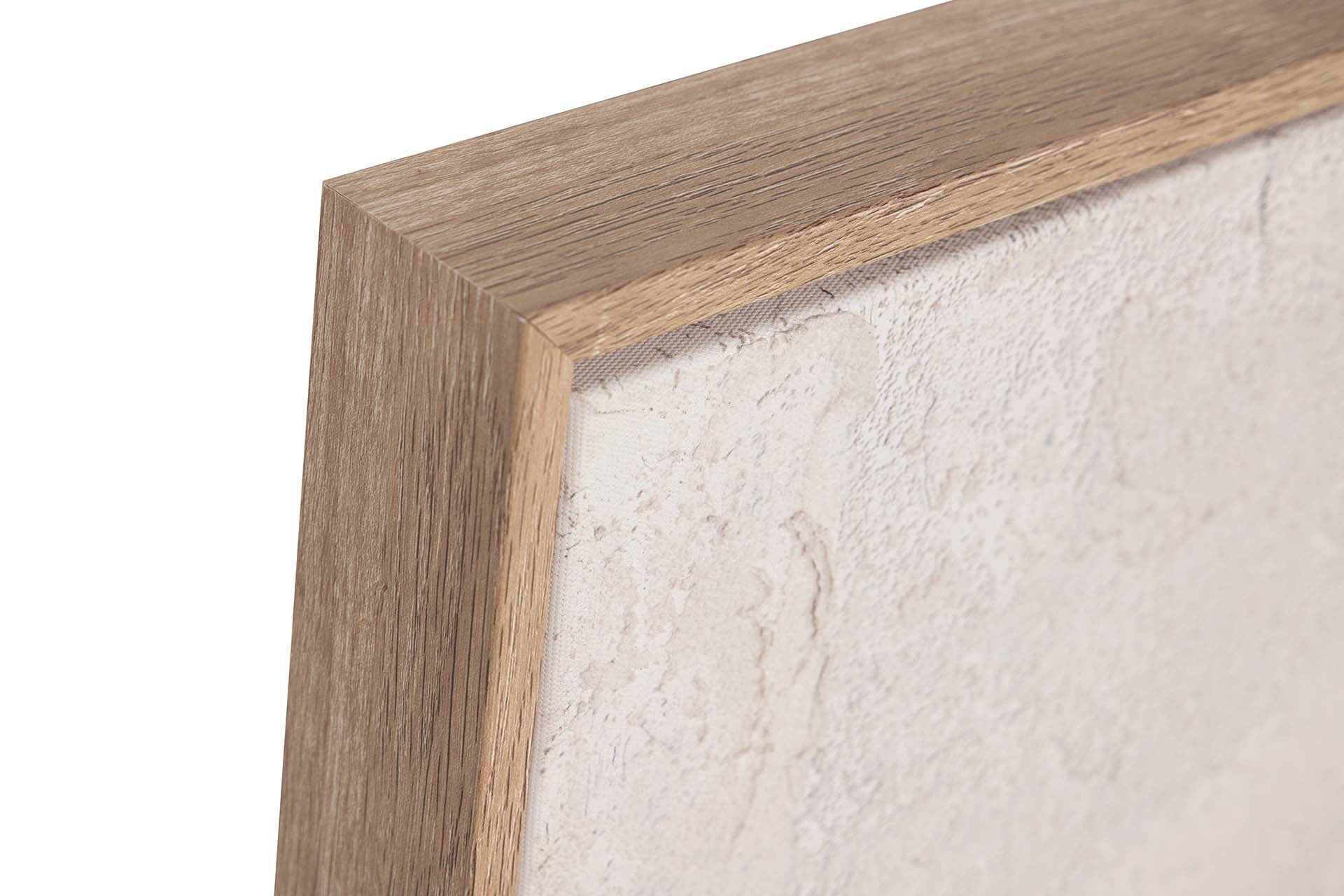 SET OF 2 PAINTINGS 50% HAND PAINTED 63x4x83 CM