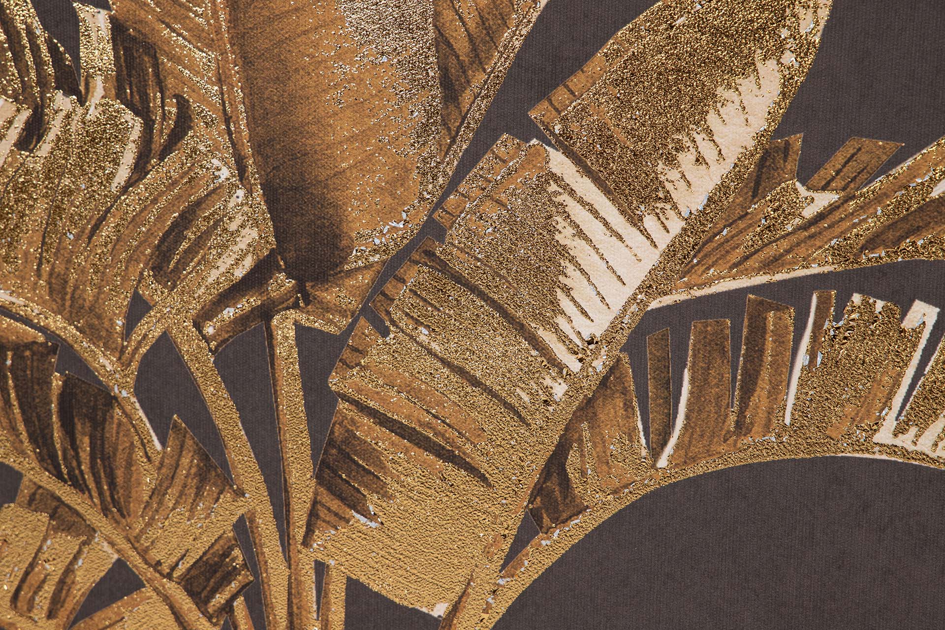 SET OF 2 RELIEF PAINTINGS IN A BROWN FRAME 63x4x83 CM