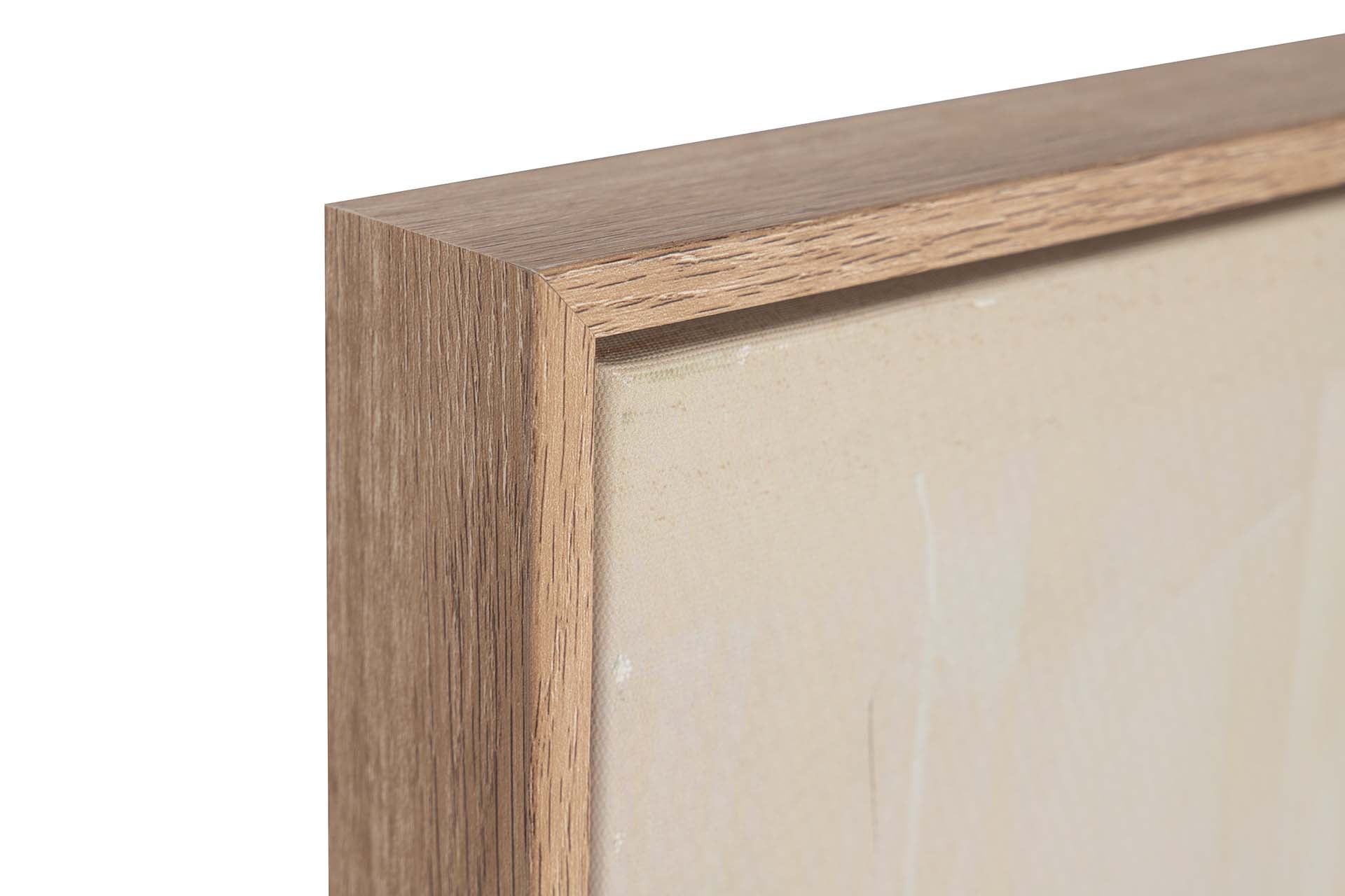 CUADRO MUJER 50% PINTADO A MANO 83x4x123 CM