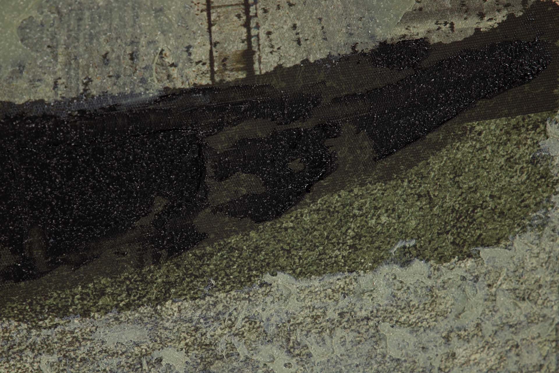 CUADRO ABSTRACTO 50% PINTADO A MANO 83x4x123 CM