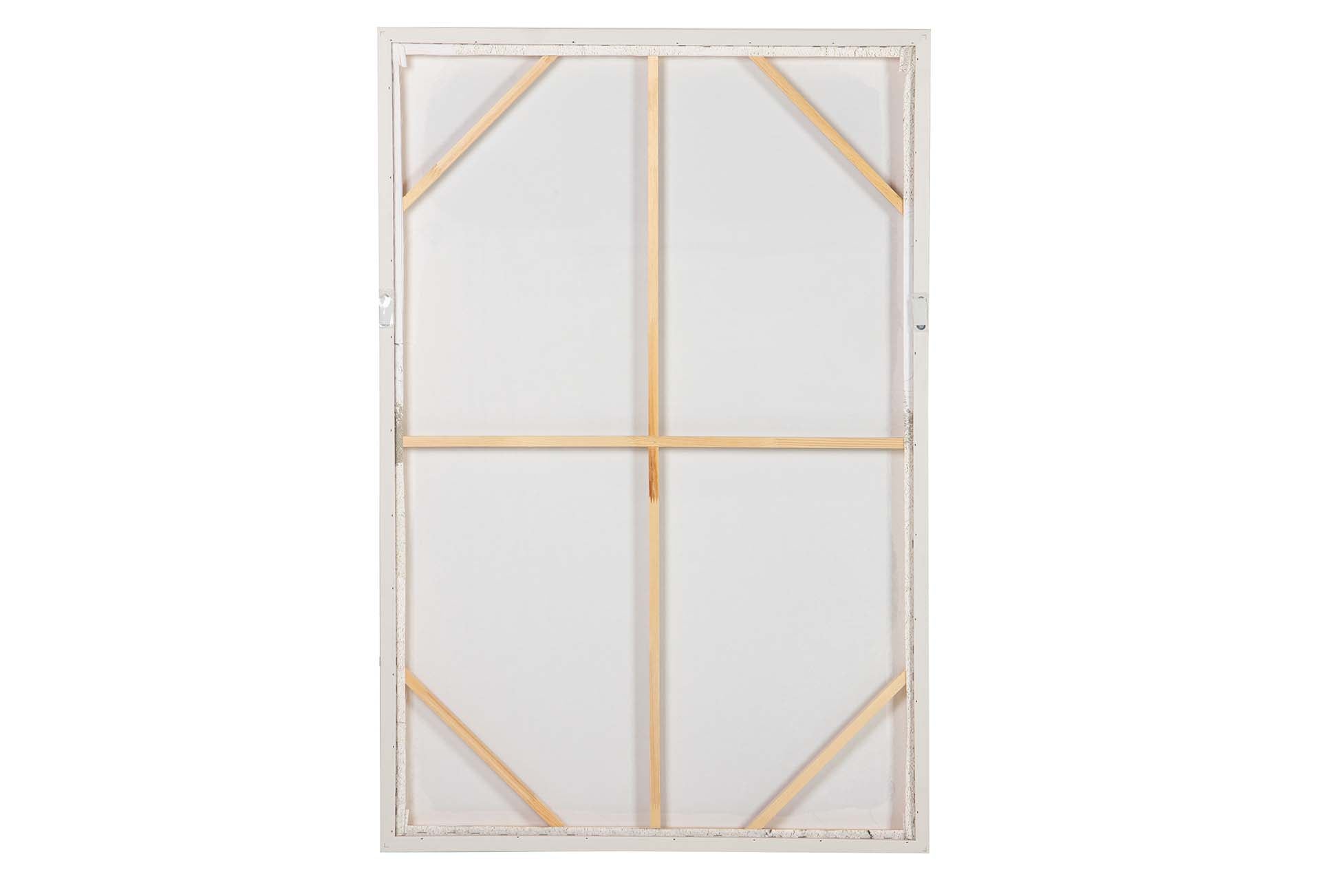 CUADRO ABSTRACTO 50% PINTADO A MANO 83x4x123 CM